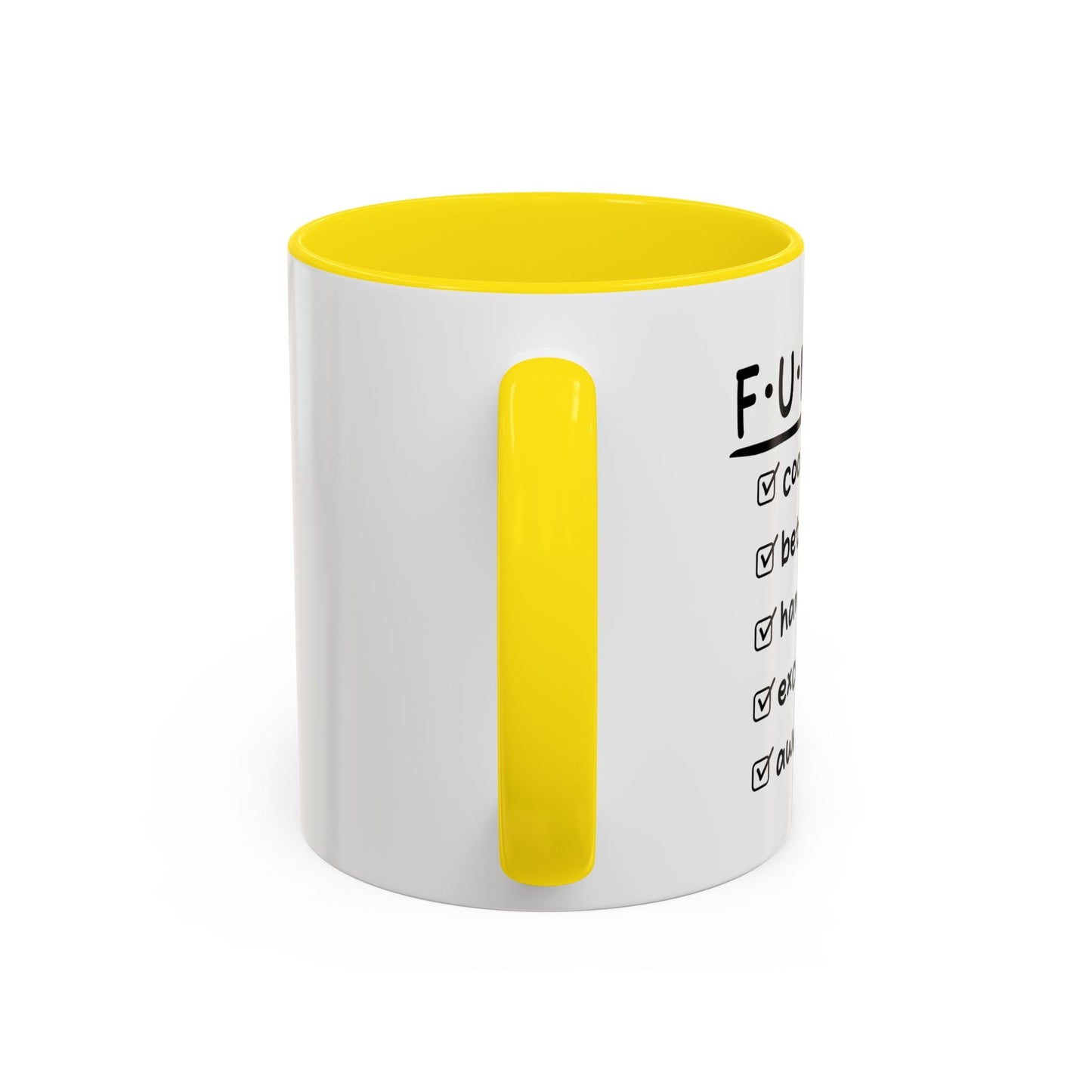 FUNCLE Accent BiColor Funny Sarcastic Mug