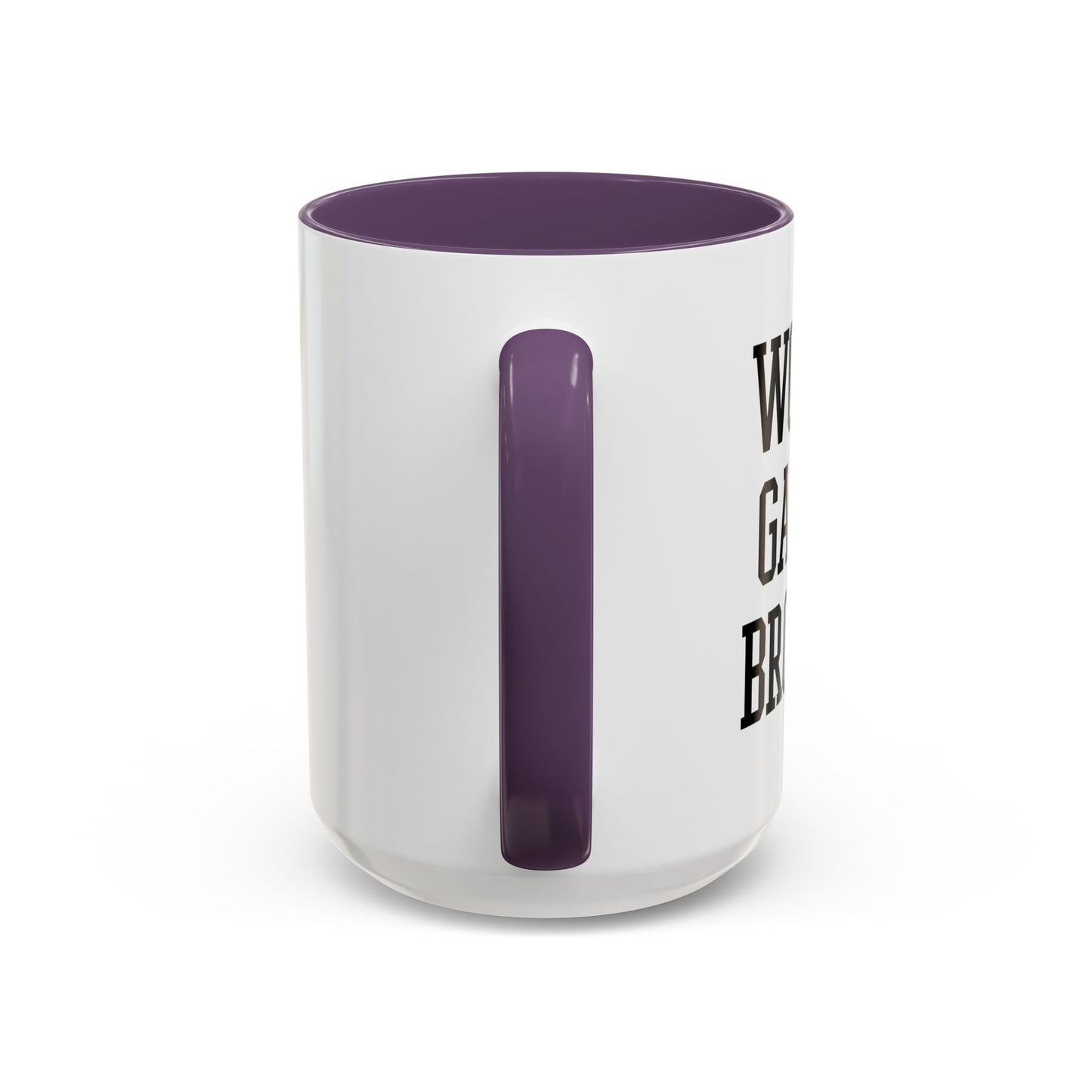 WORLD'S GAYEST BROTHER Accent BiColor Funny Sarcastic Mug