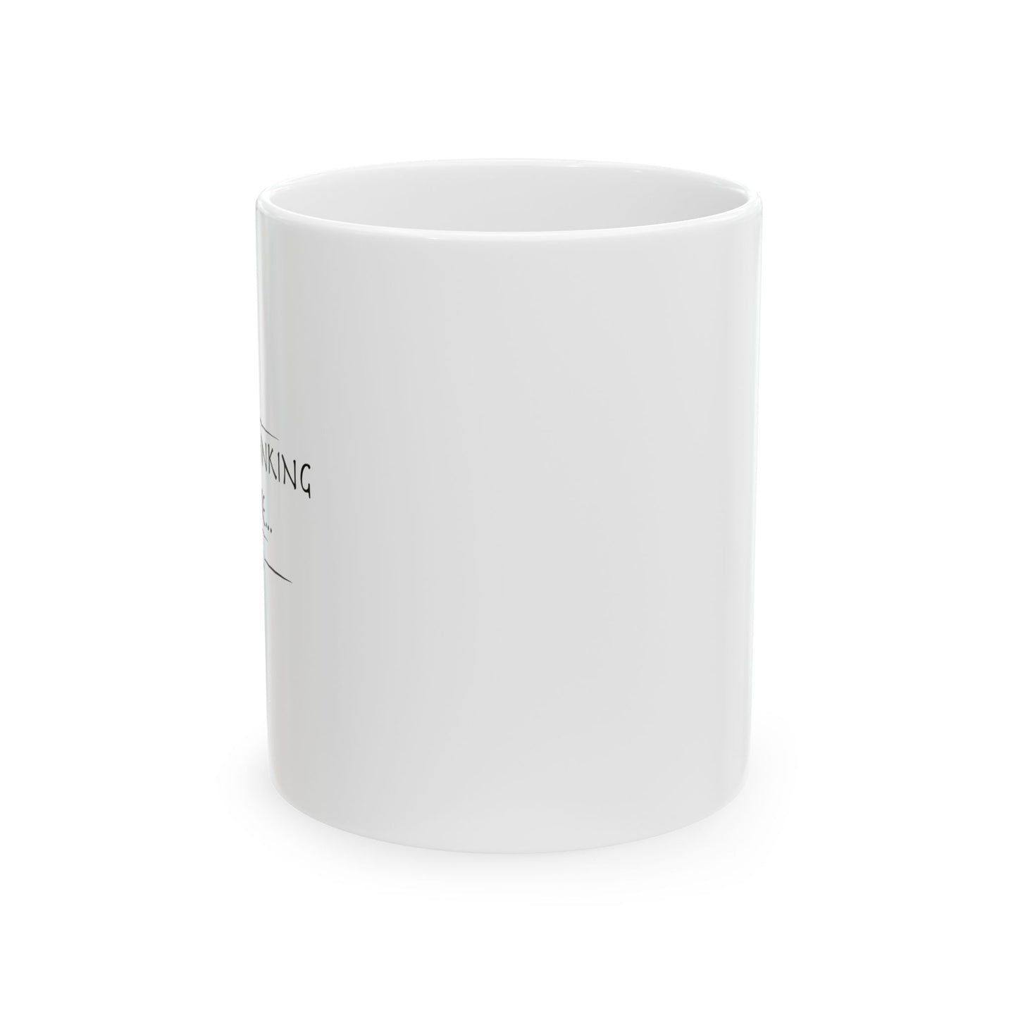 PEOPLE KEEP THINKING THAT I CARE... WEIRD. FUNNY SARCASTIC WHITE MUG