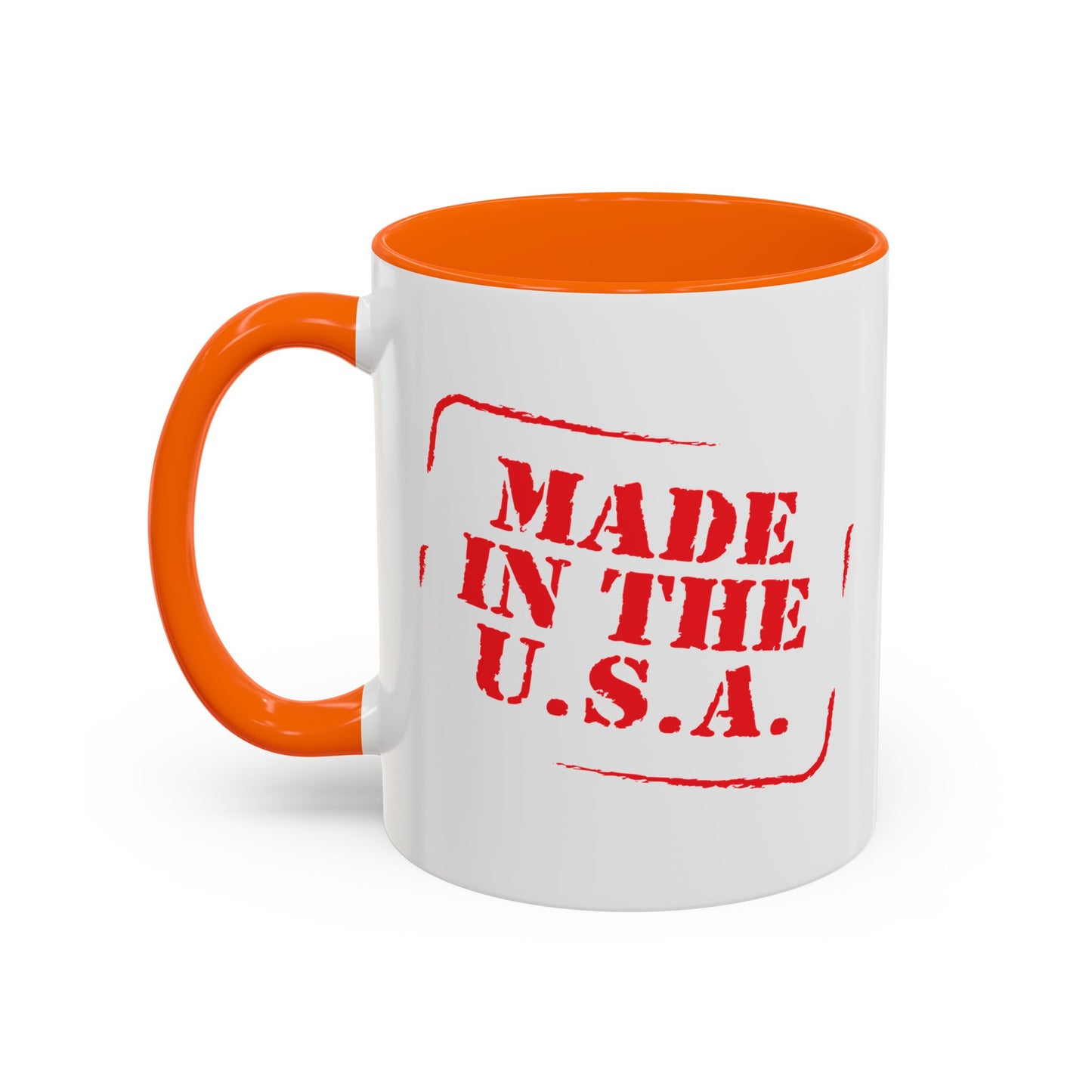 MADE IN THE U.S.A Accent BiColor Funny Sarcastic Mug