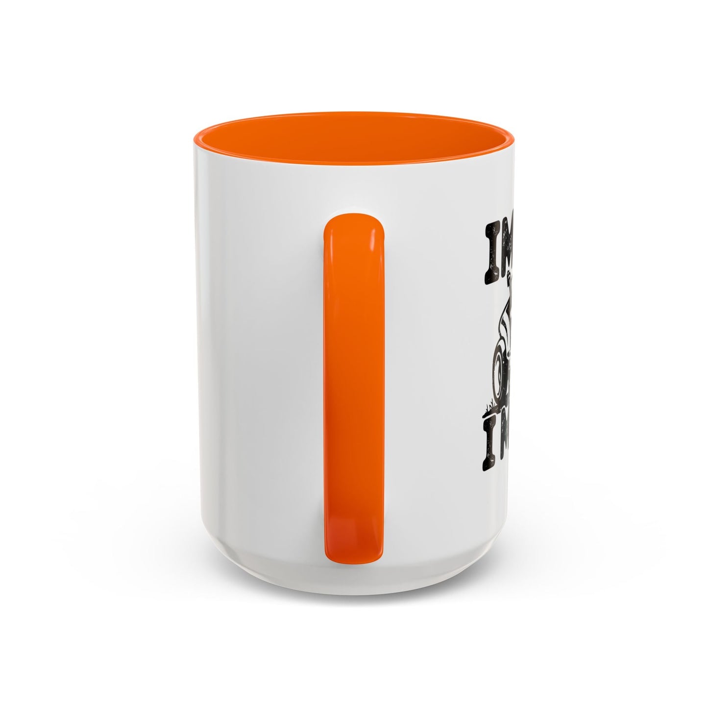 IM SEXY AND I MOW IT Accent BiColor Funny Sarcastic Mug