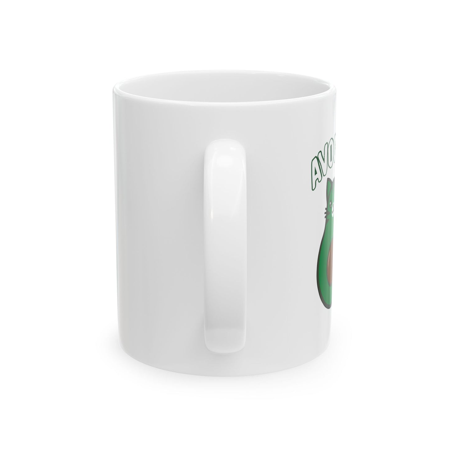 AVOCATO FUNNY SARCASTIC WHITE MUG