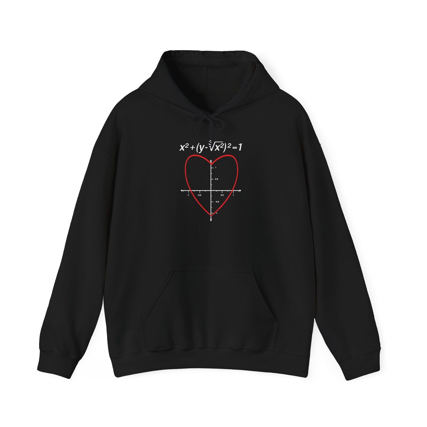 LOVE FUNCTION - Premium Unisex Funny Sarcastic Black Hoodie Sweatshirt