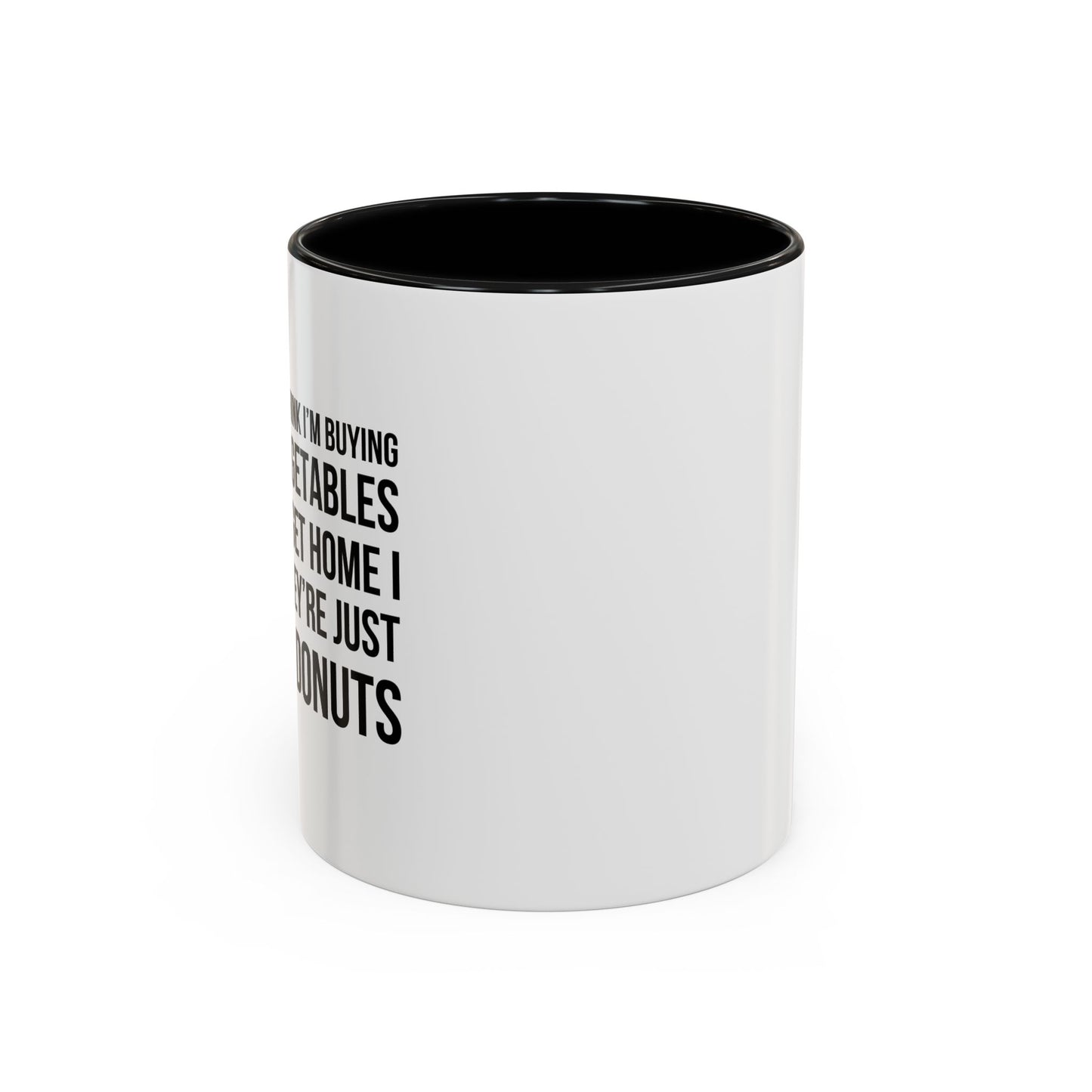 I HATE IT WHEN I THINK I’M BUYING ORGANIC VEGETABLES Accent BiColor Funny Sarcastic Mug