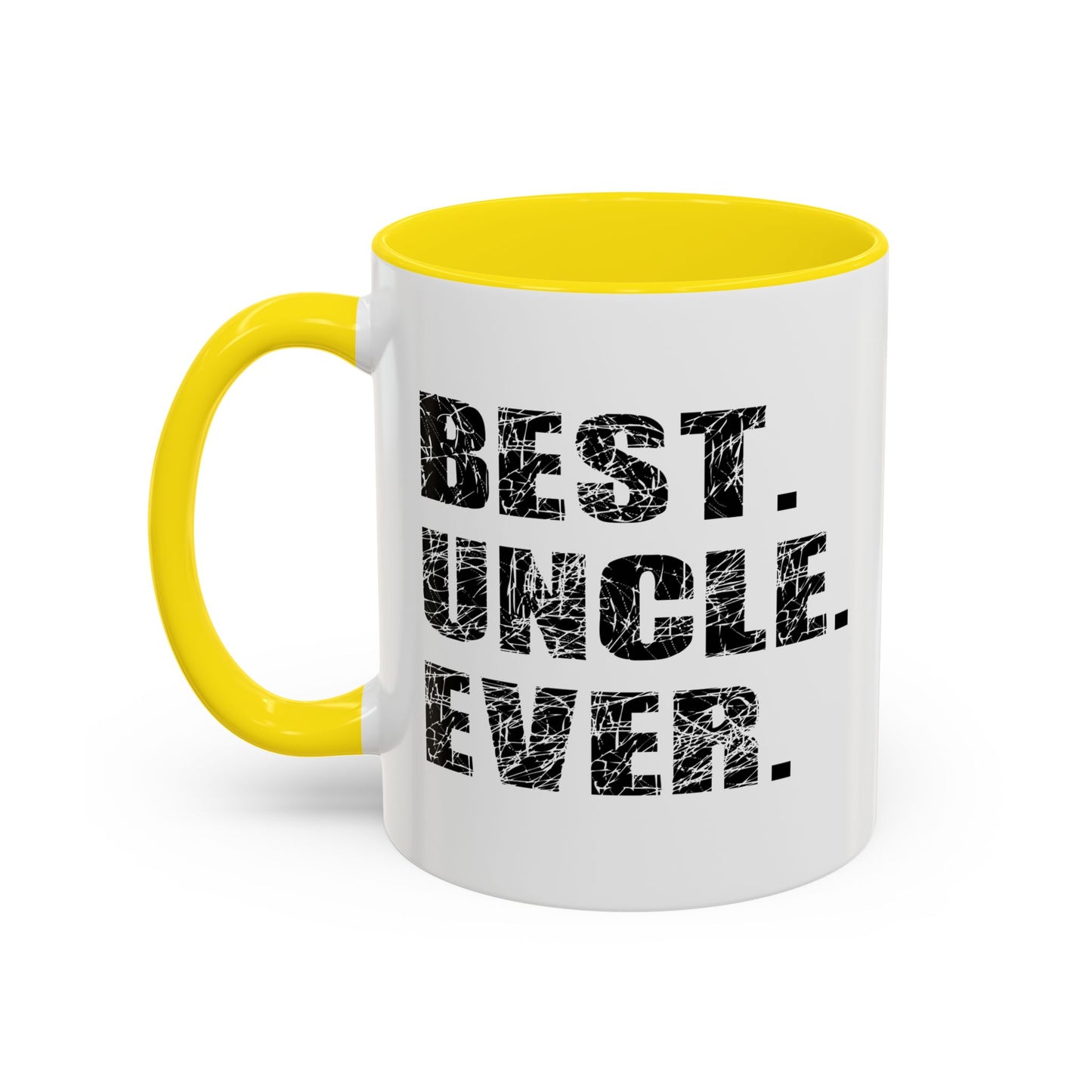 BEST. UNCLE. EVER. Accent BiColor Funny Sarcastic Mug