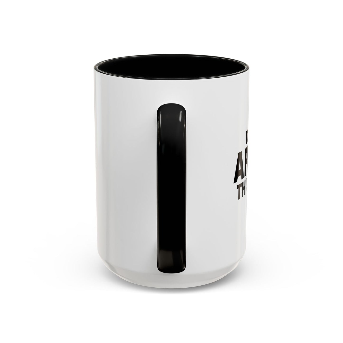 DO NOT ARREST THIS PERSON Accent BiColor Funny Sarcastic Mug