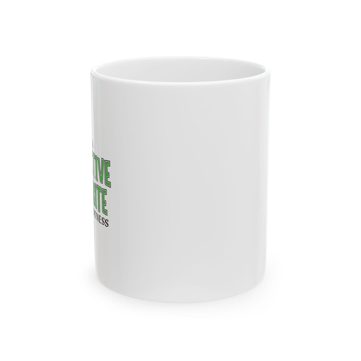 RADIOACTIVE SPIDER BITE FUNNY SARCASTIC WHITE MUG