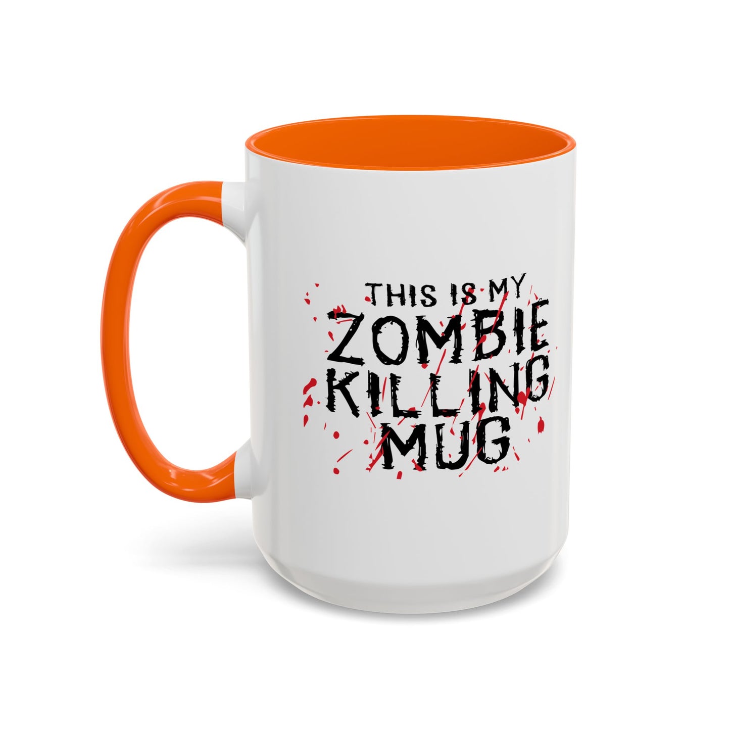 THIS IS MY ZOMBIE KILLING Accent BiColor Mug