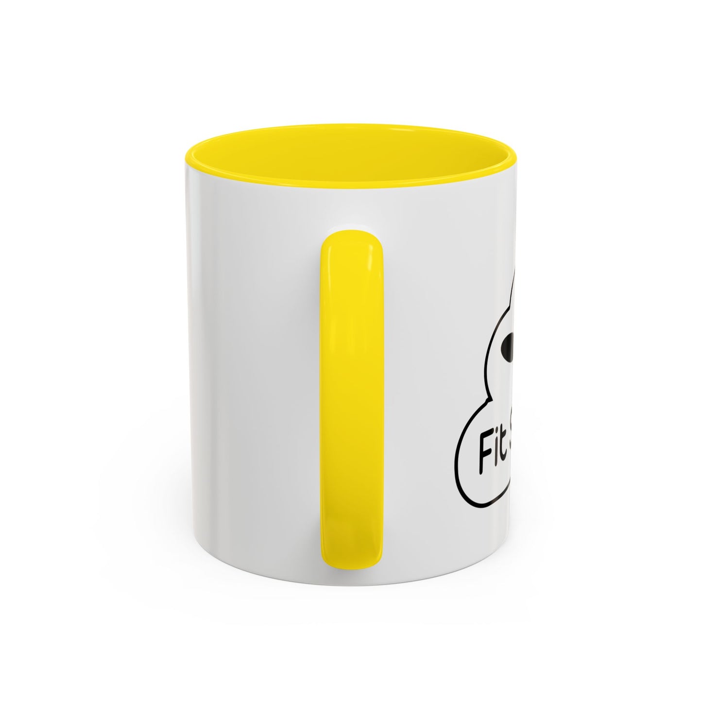 FIT SHACED Accent BiColor Funny Sarcastic Mug