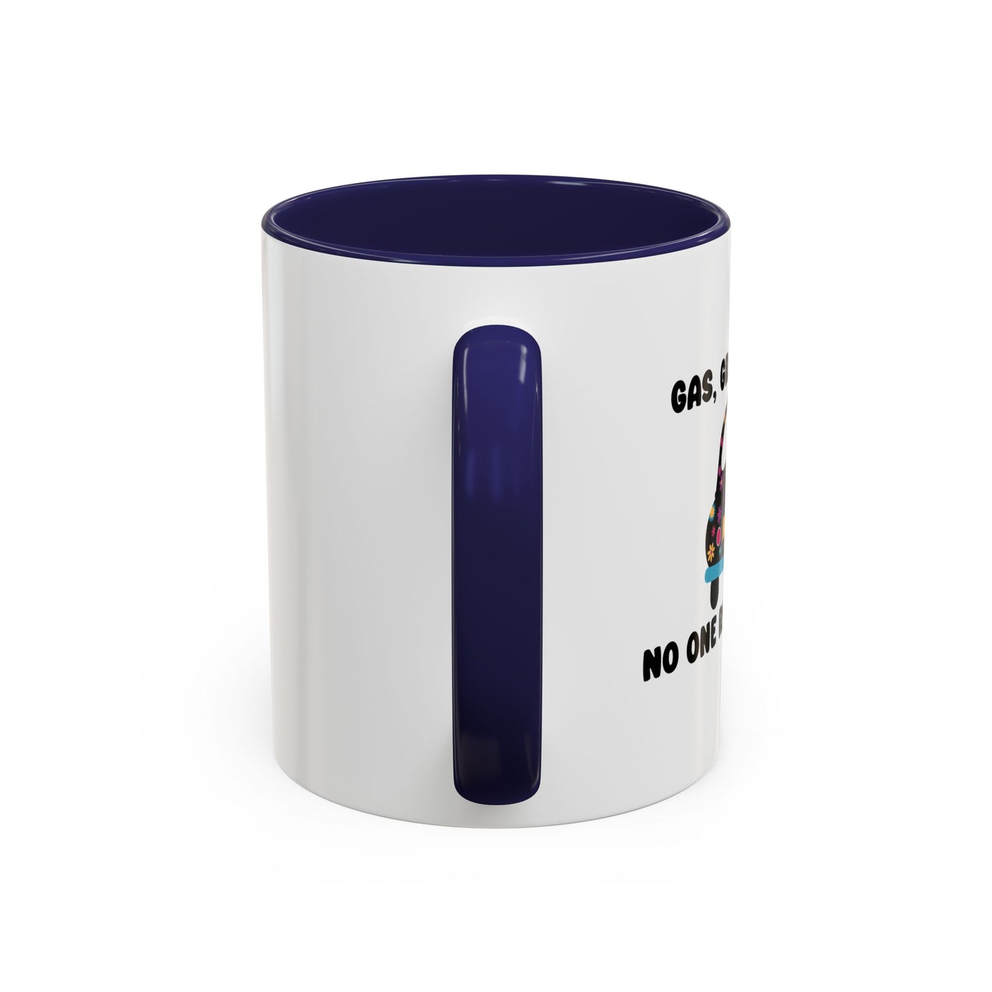 NO ONE RIDES 4 FREE Accent BiColor Funny Sarcastic Mug