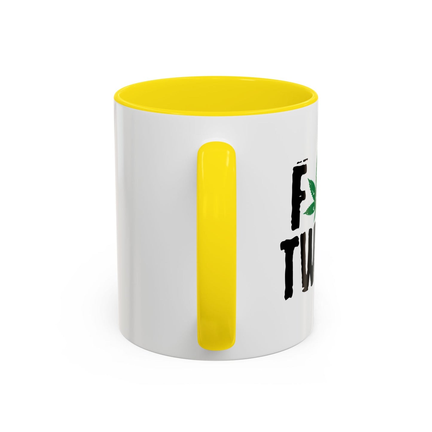 FOUR TWENTY Accent BiColor Funny Sarcastic Mug