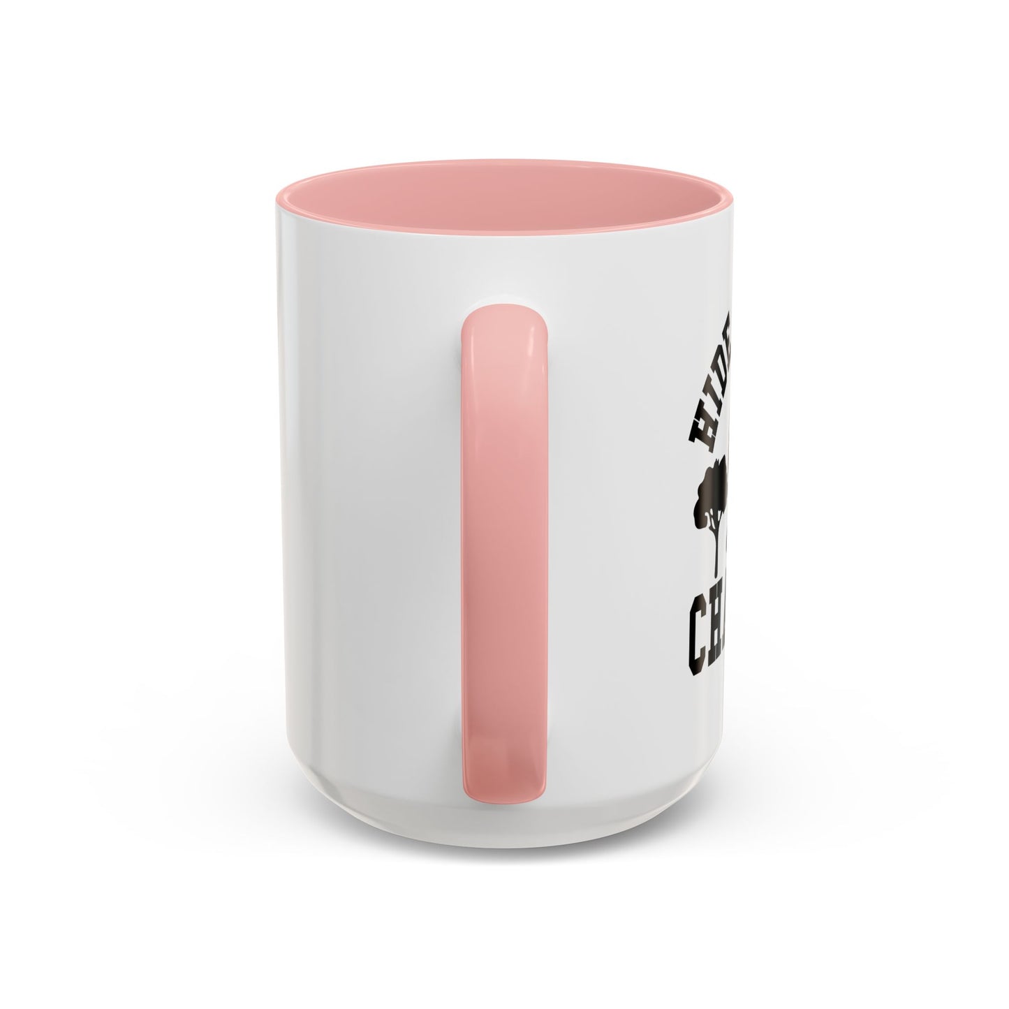 HIDE AND SEEK Accent BiColor Funny Sarcastic Mug