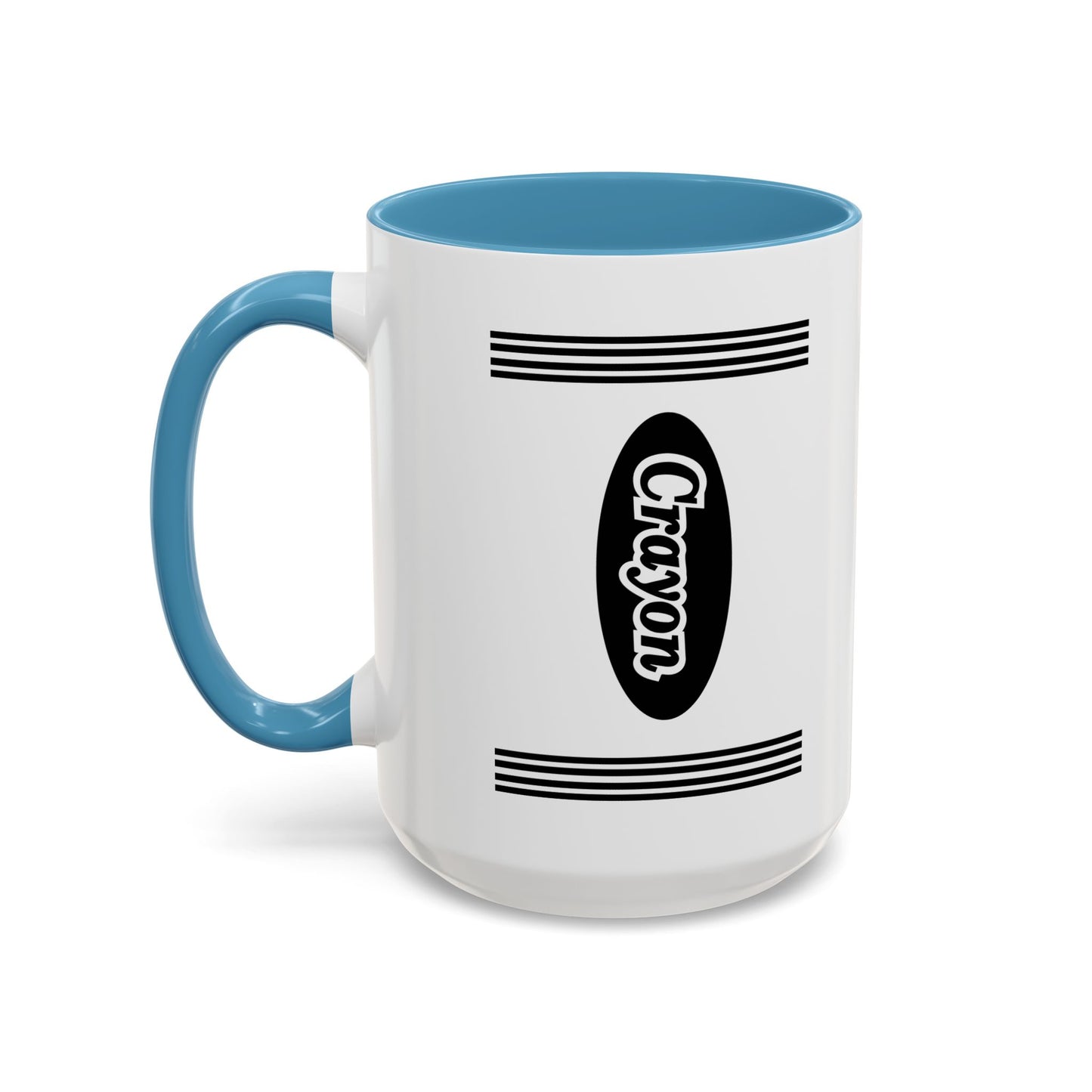 CRAYON Accent BiColor Funny Sarcastic Mug