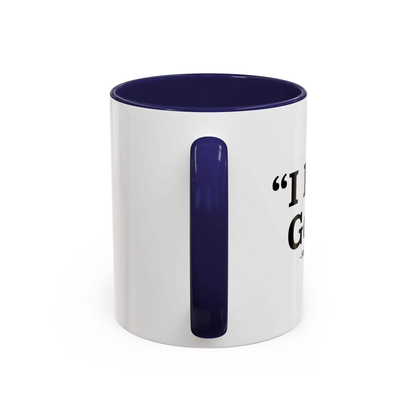 I HATE GOLF Accent BiColor Funny Sarcastic Mug