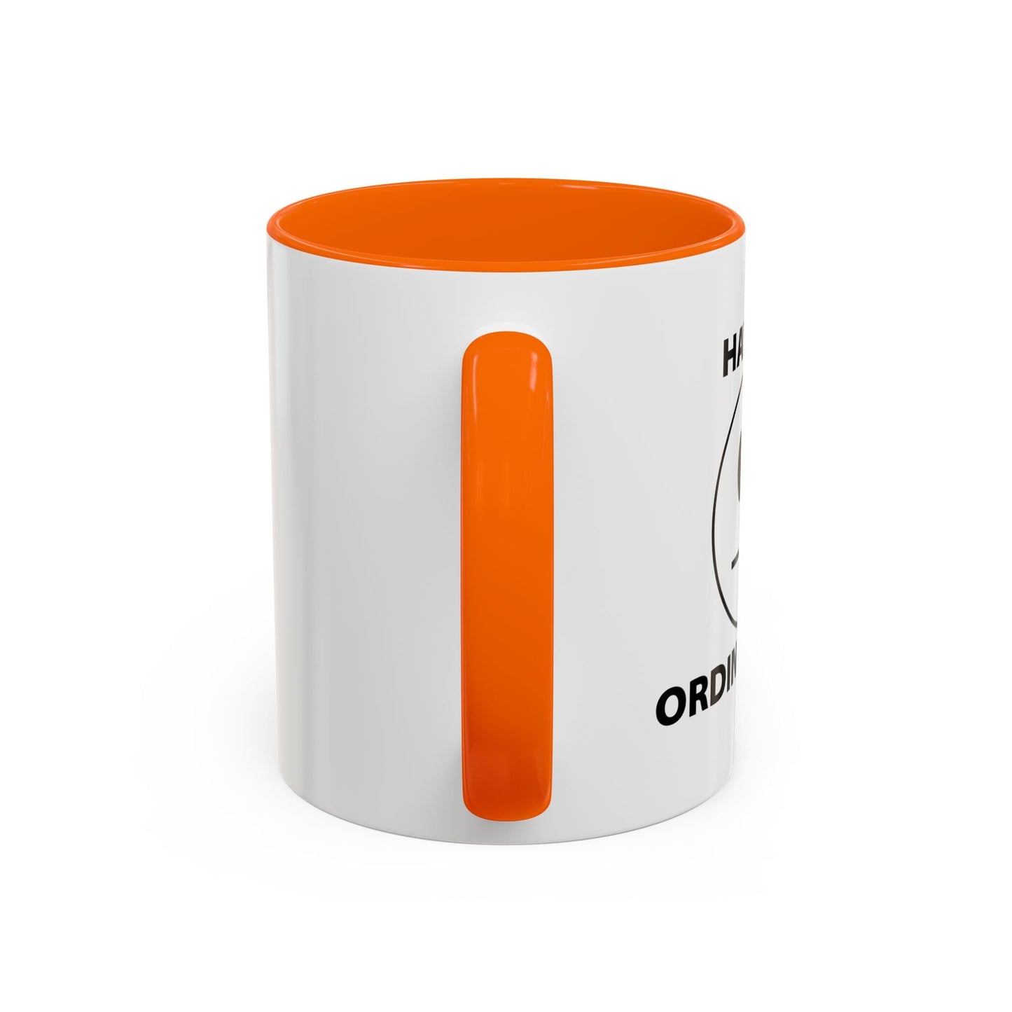 HAVE AN ORDINARY DAY! Accent BiColor Funny Sarcastic Mug