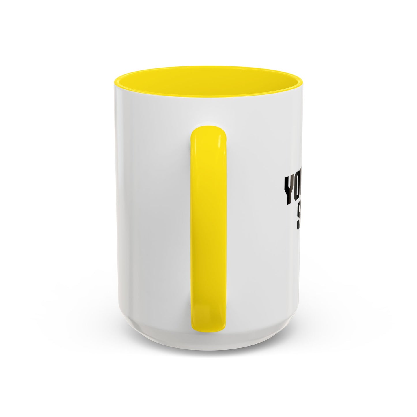 YOUR TEAM SUCKS Accent BiColor Funny Sarcastic Mug