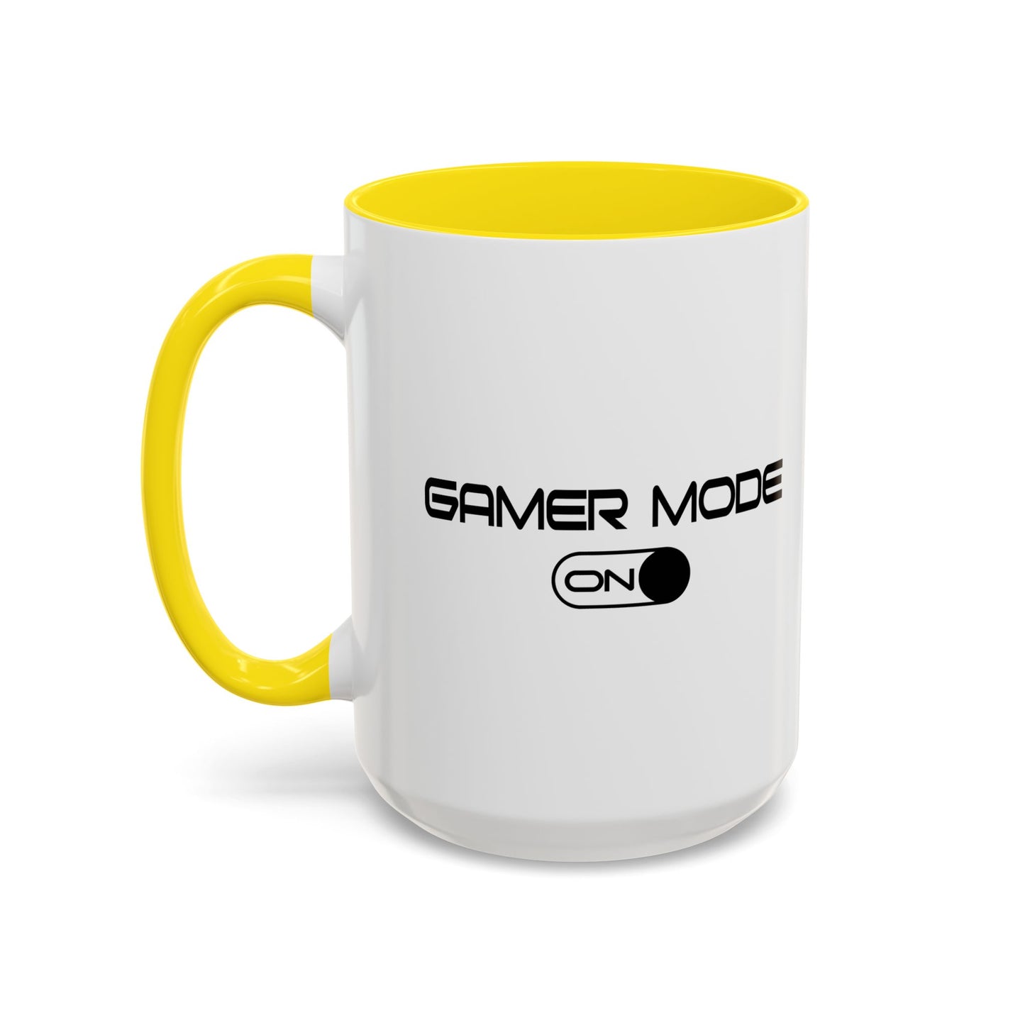 GAMER MODE ON Accent BiColor Funny Sarcastic Mug