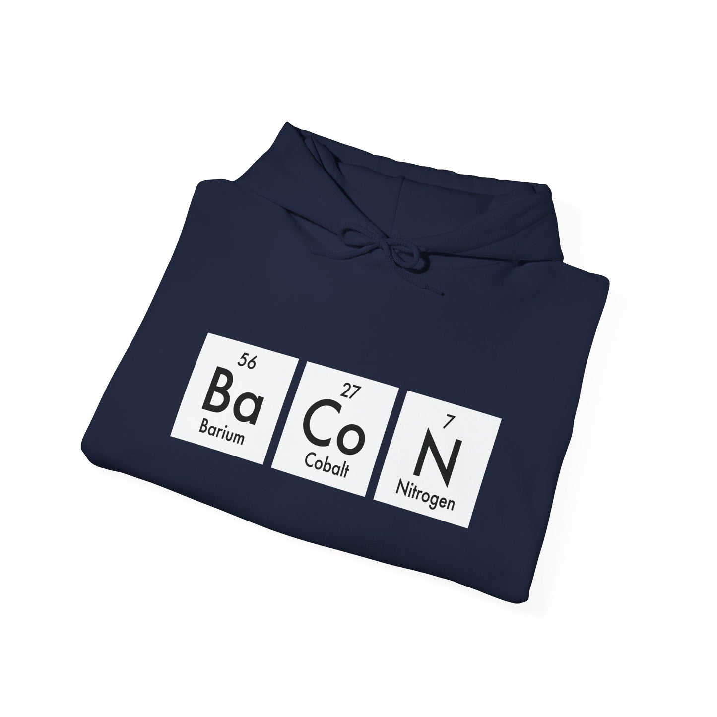 BACON ELEMENT - Premium Unisex Funny Sarcastic Black Hoodie Sweatshirt