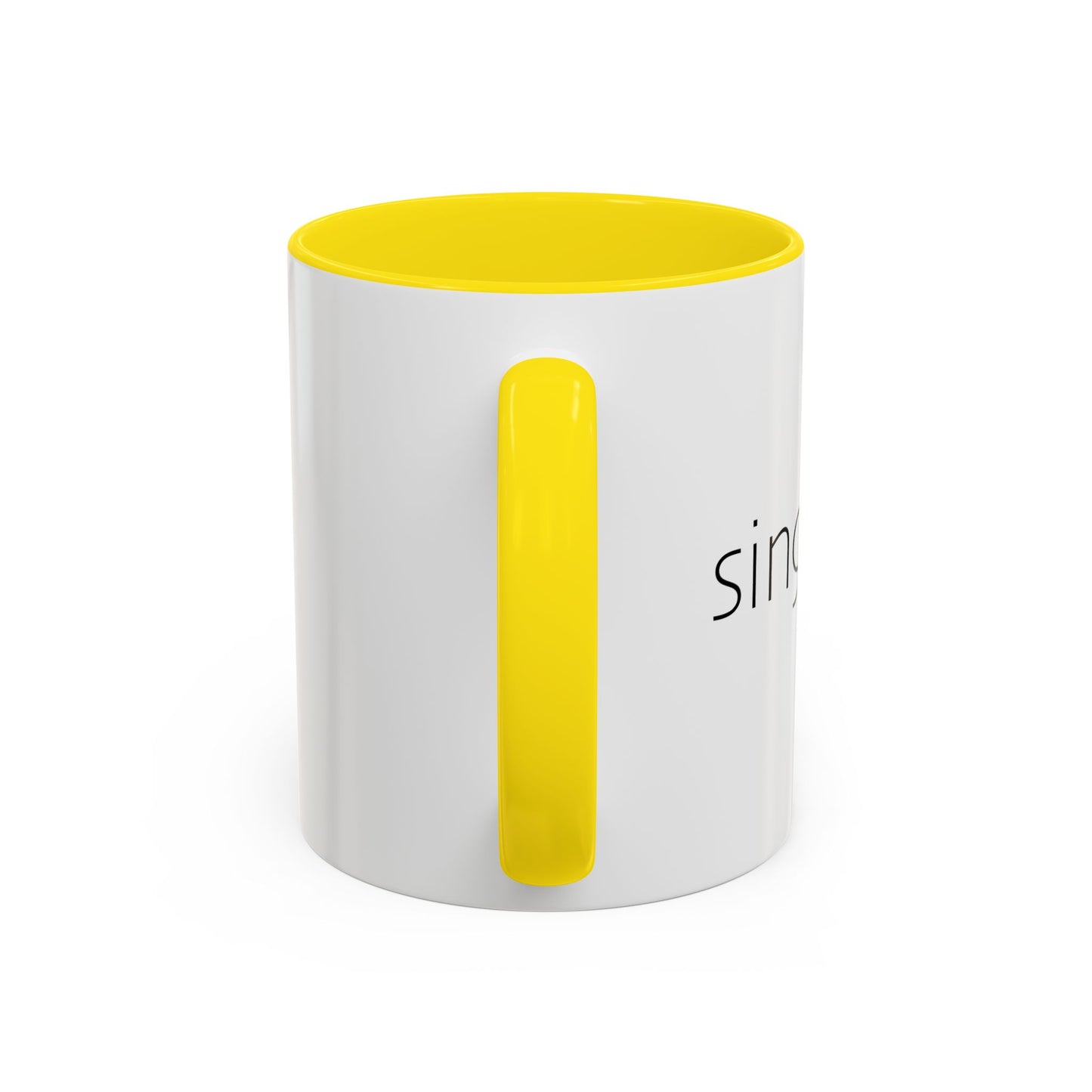 SINGLE AF Accent BiColor Funny Sarcastic Mug