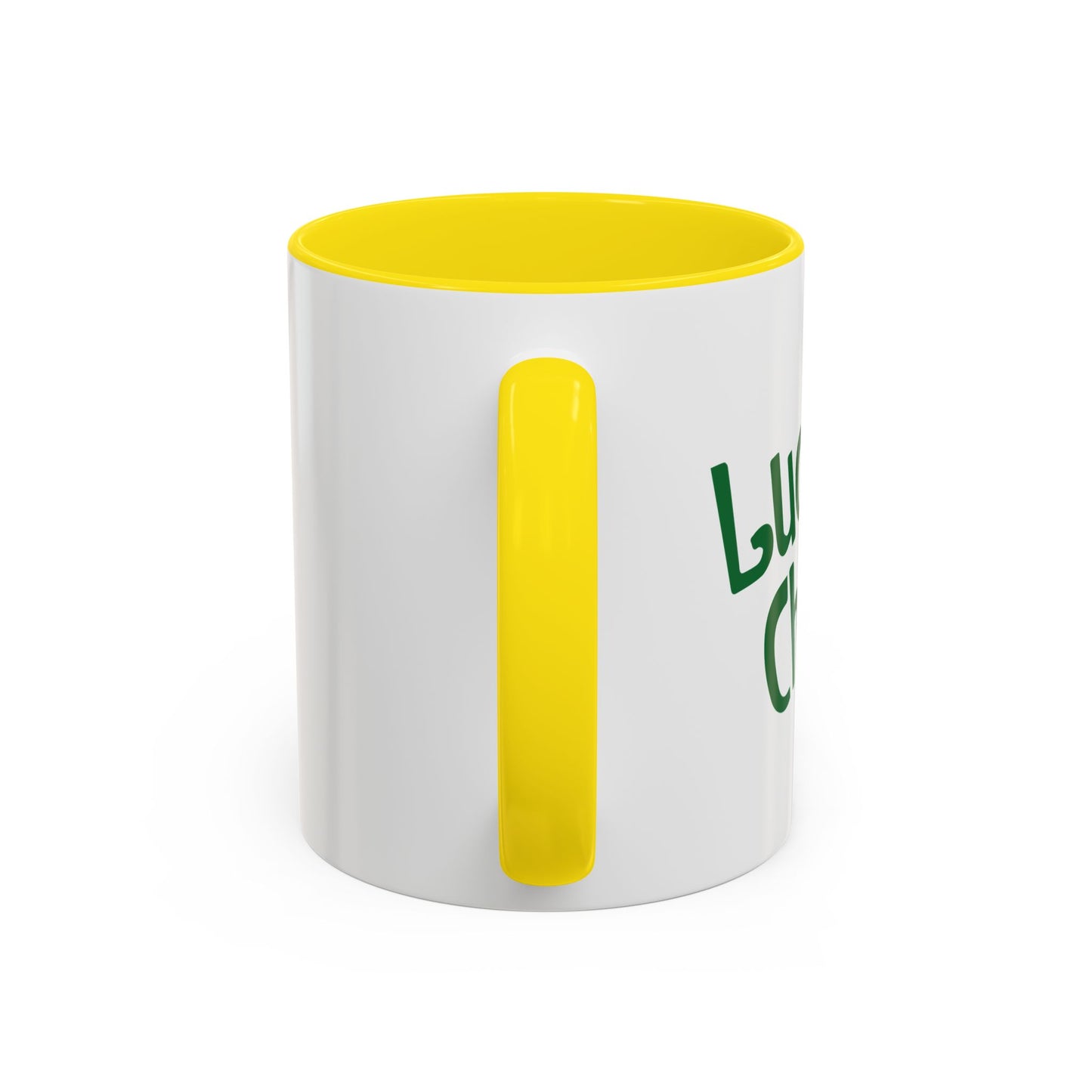 LUCKY CHARM Accent BiColor Funny Sarcastic Mug