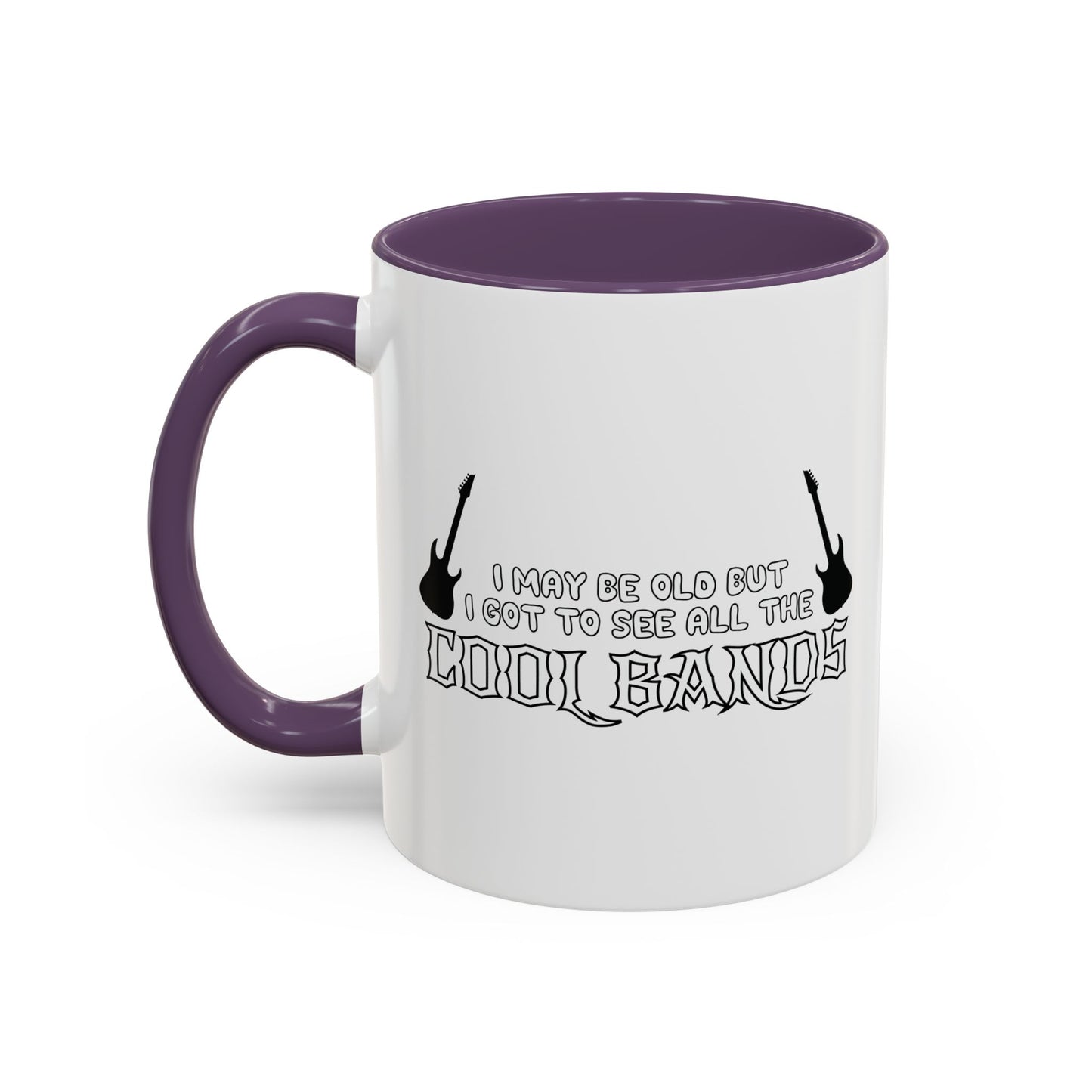 I MAY BE OLD Accent BiColor Funny Sarcastic Mug