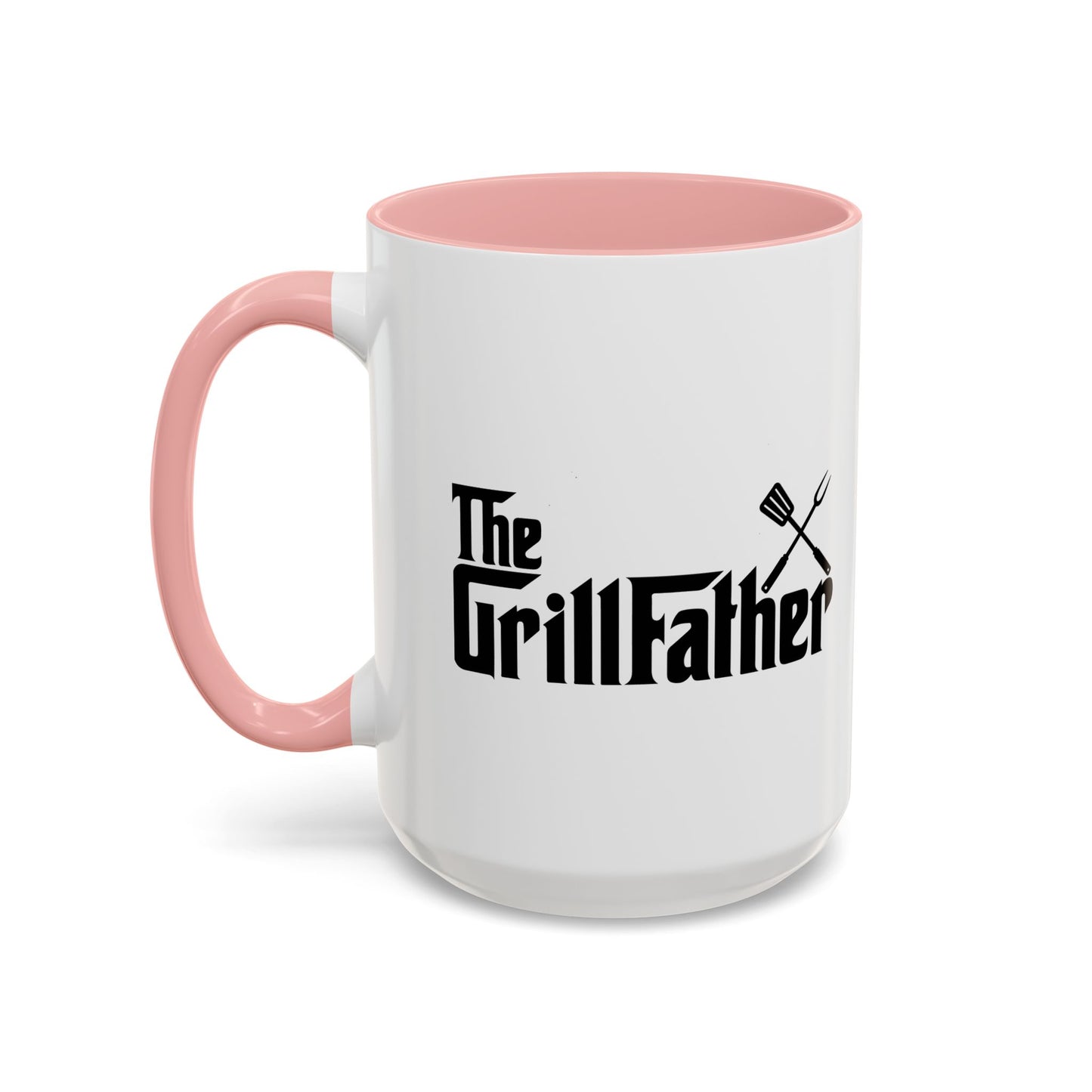 THE GRILLFATHER Accent BiColor Funny Sarcastic Mug