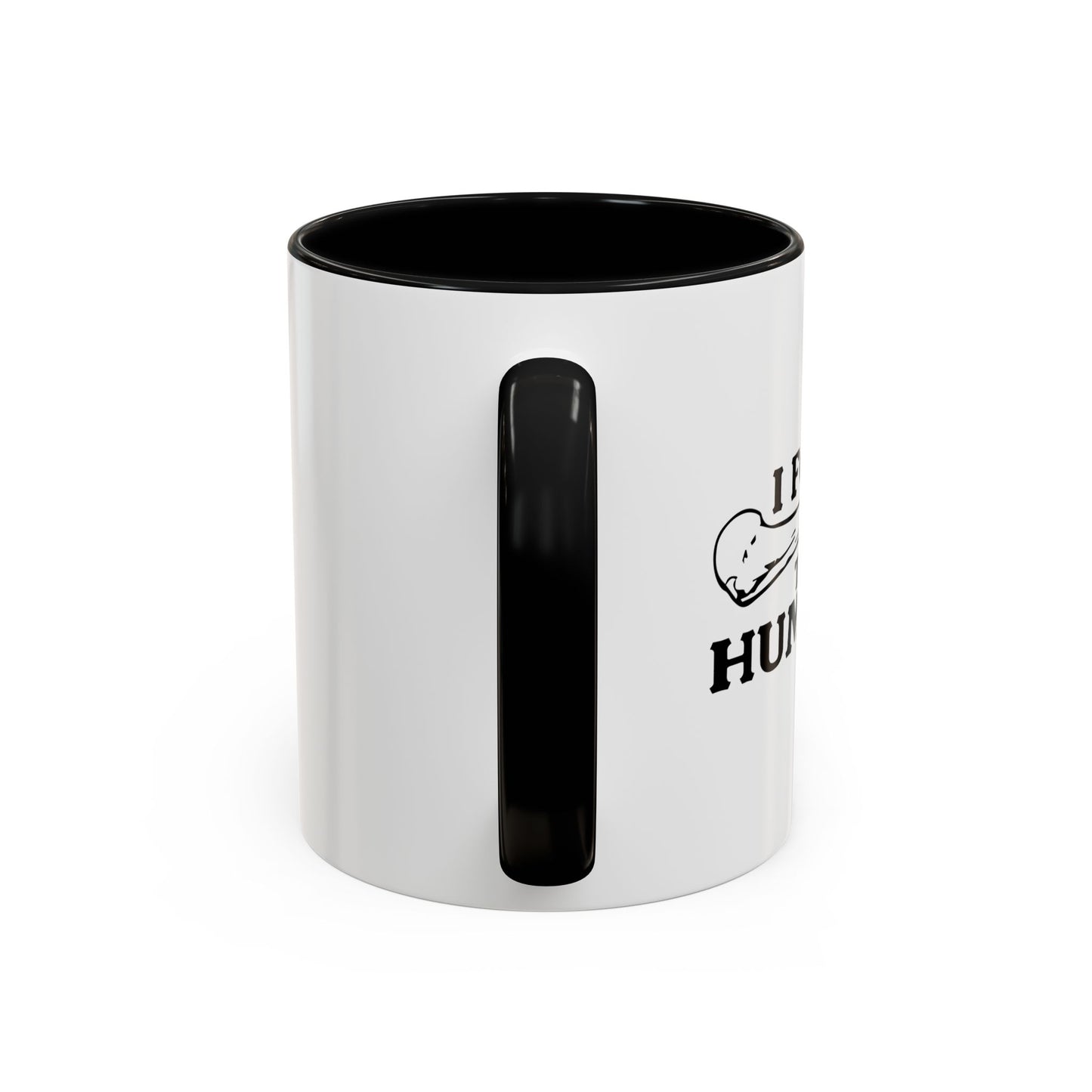 I FOUND THIS HUMERUS Accent BiColor Funny Sarcastic Mug