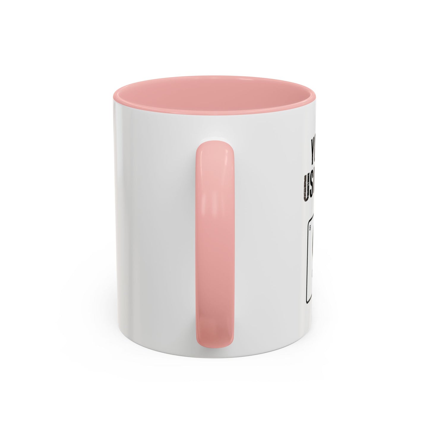 YOU'RE USING MY OXYGEN Accent BiColor Funny Sarcastic Mug