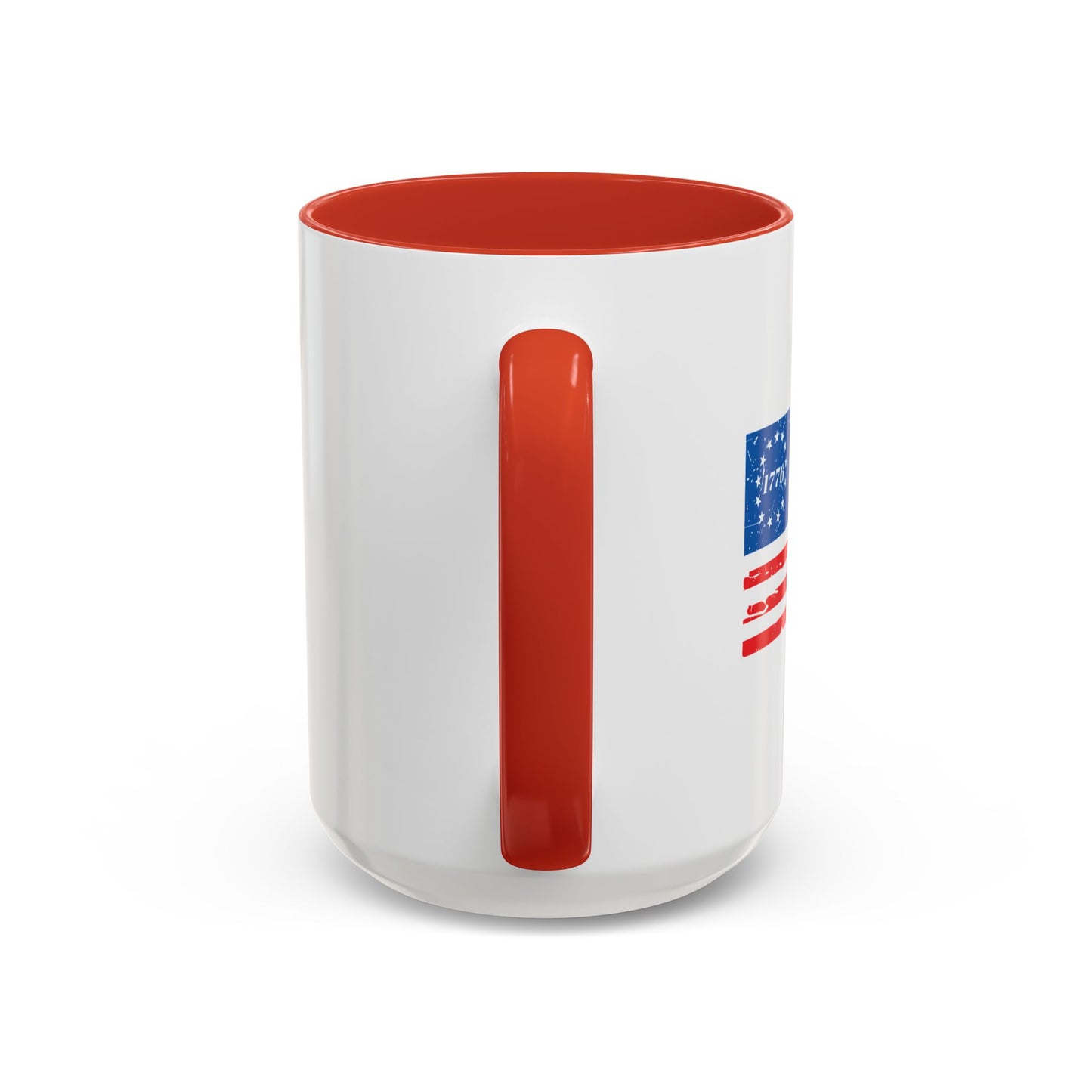 BETSY FLAG 1776 Accent BiColor Funny Sarcastic Mug