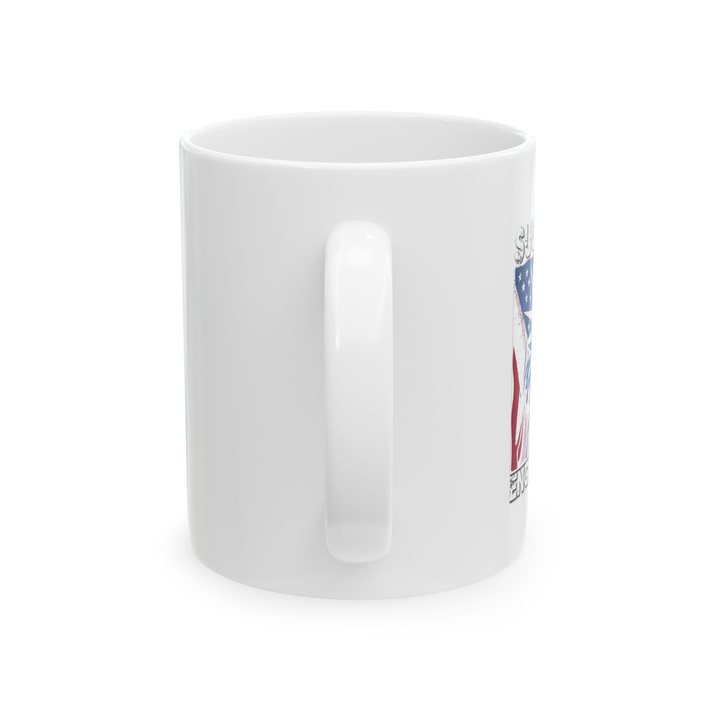 SUCK IT ENGLAND FUNNY SARCASTIC WHITE MUG