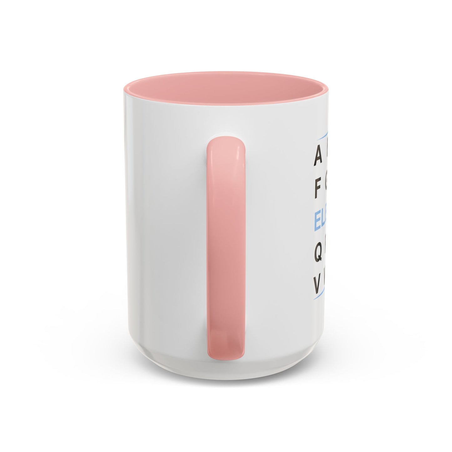 ELEMENO Accent BiColor Funny Sarcastic Mug