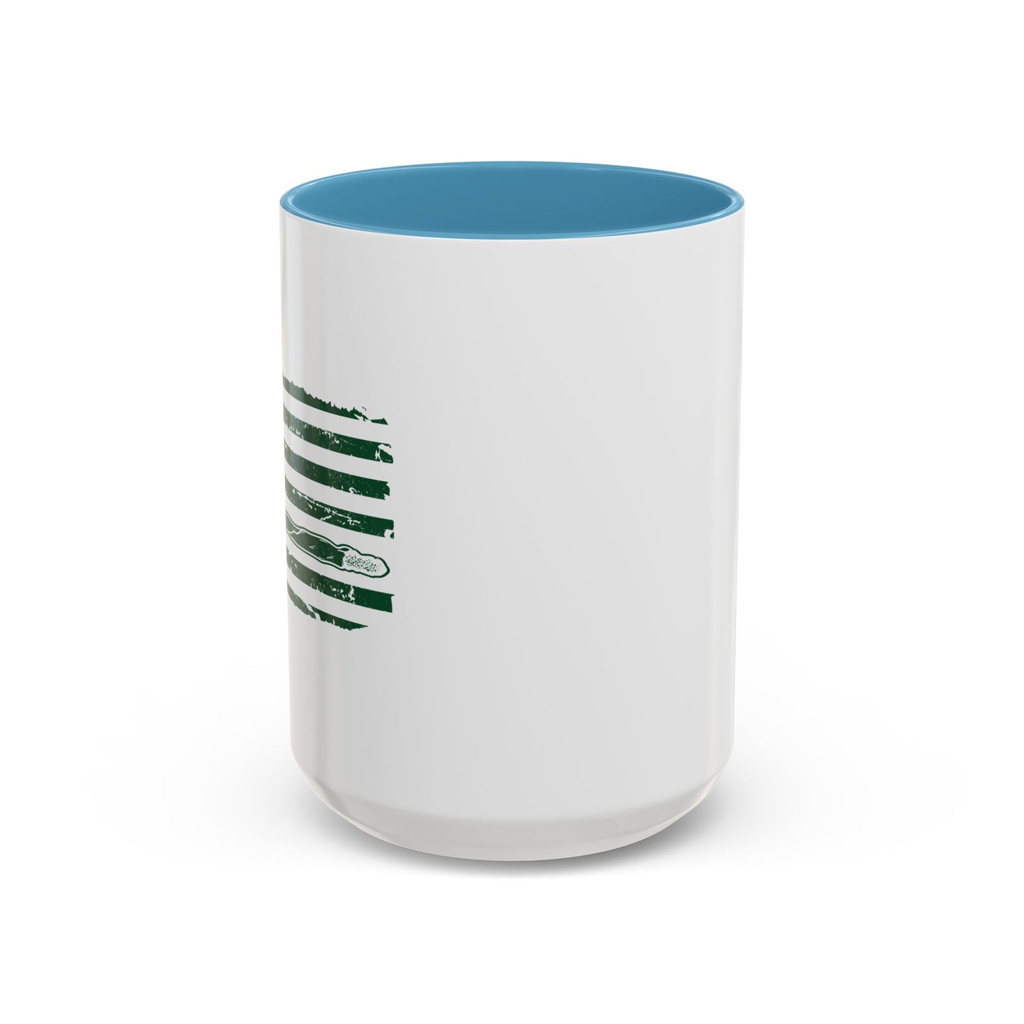 420 FLAG Accent BiColor Funny Sarcastic Mug