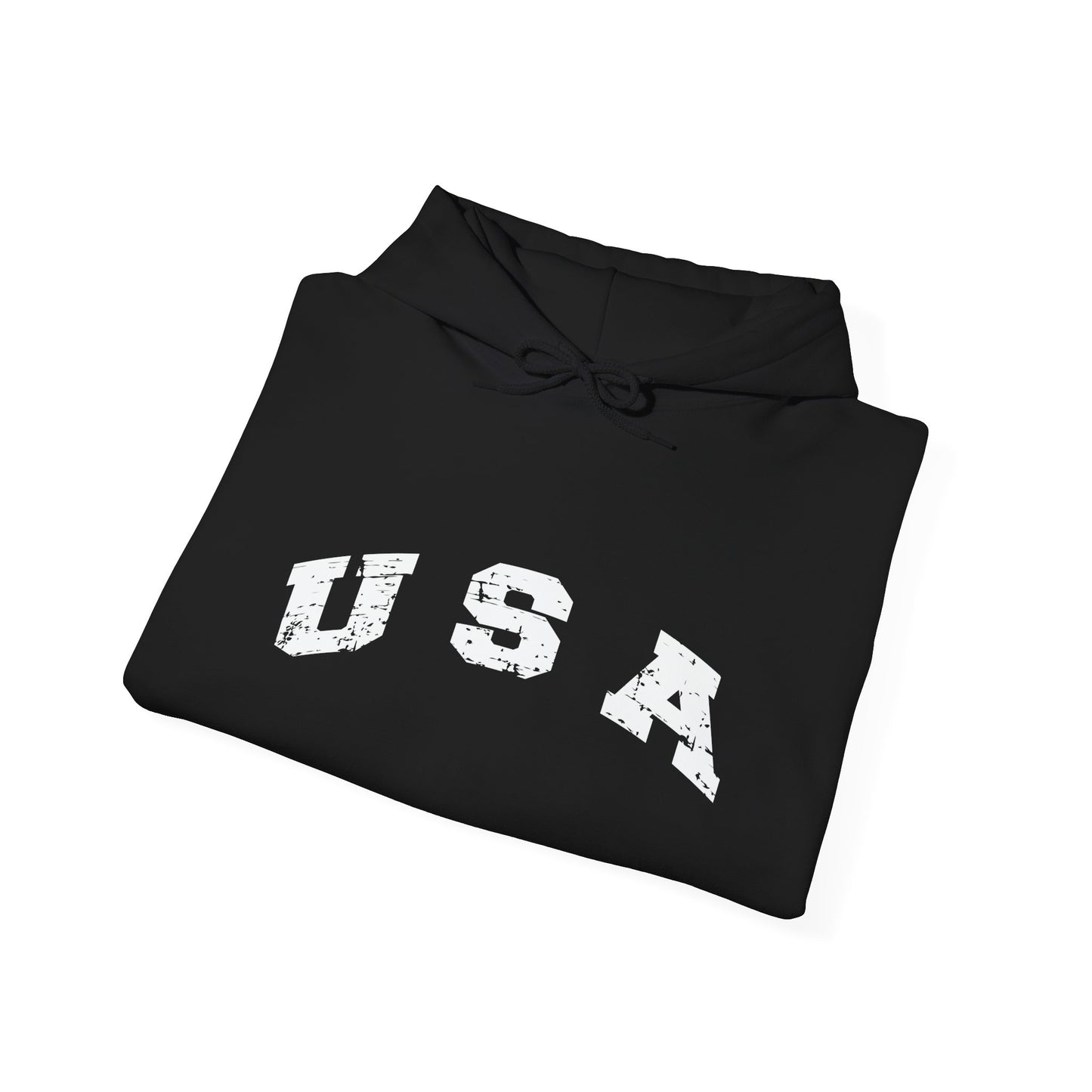 USA - Premium Unisex Funny Sarcastic Black Hoodie Sweatshirt