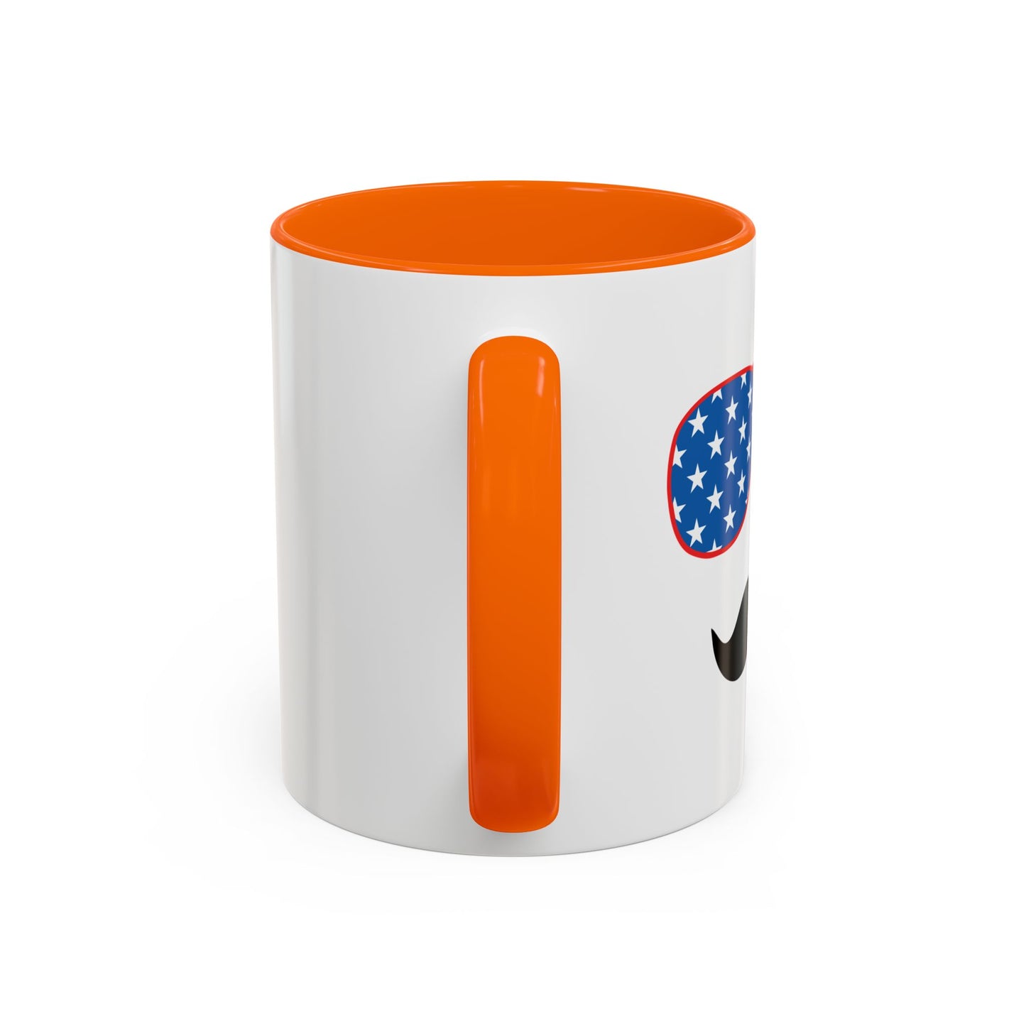 4TH OF JULY SUNGLASSES Accent BiColor Funny Sarcastic Mug