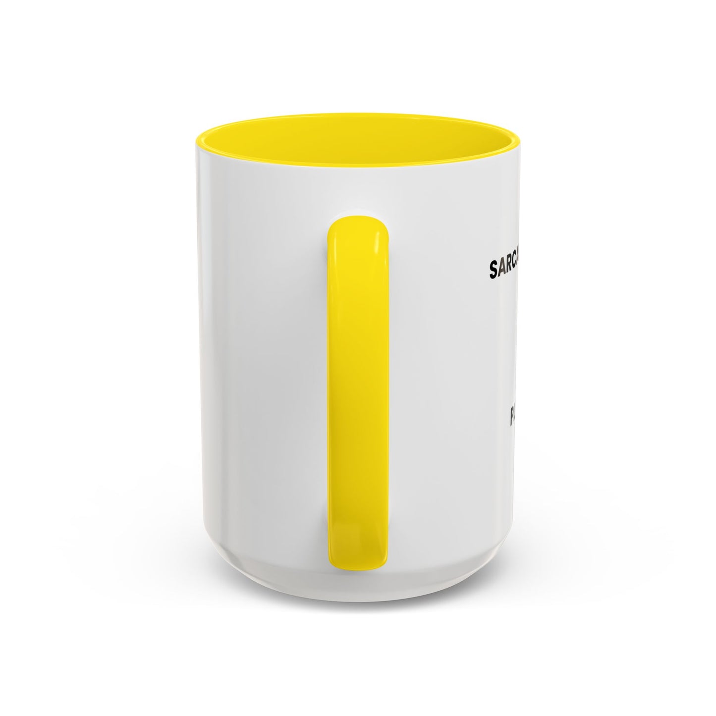 SARCASTIC COMMENT LOADING PLEASE WAIT Accent BiColor Funny Sarcastic Mug