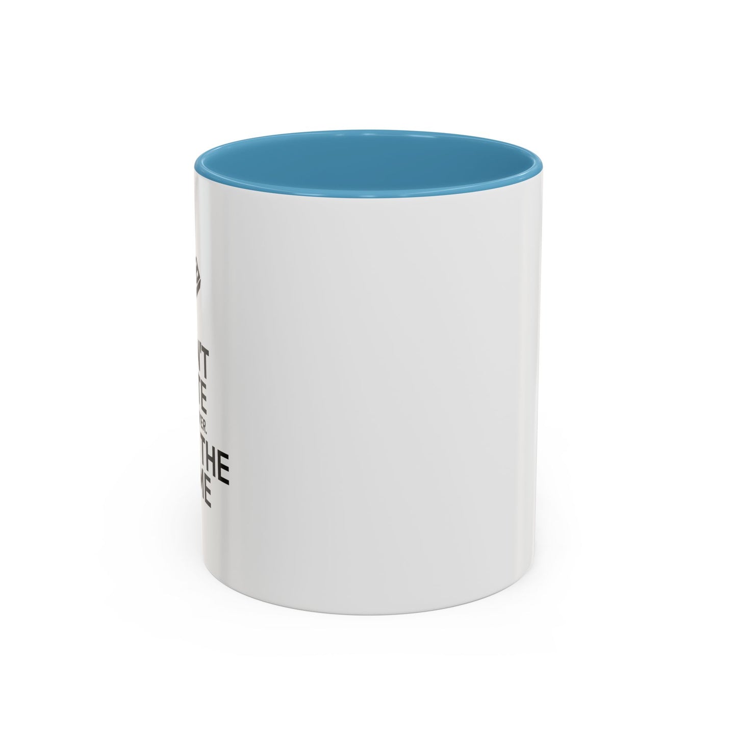 HATE THE GAME Accent BiColor Funny Sarcastic Mug