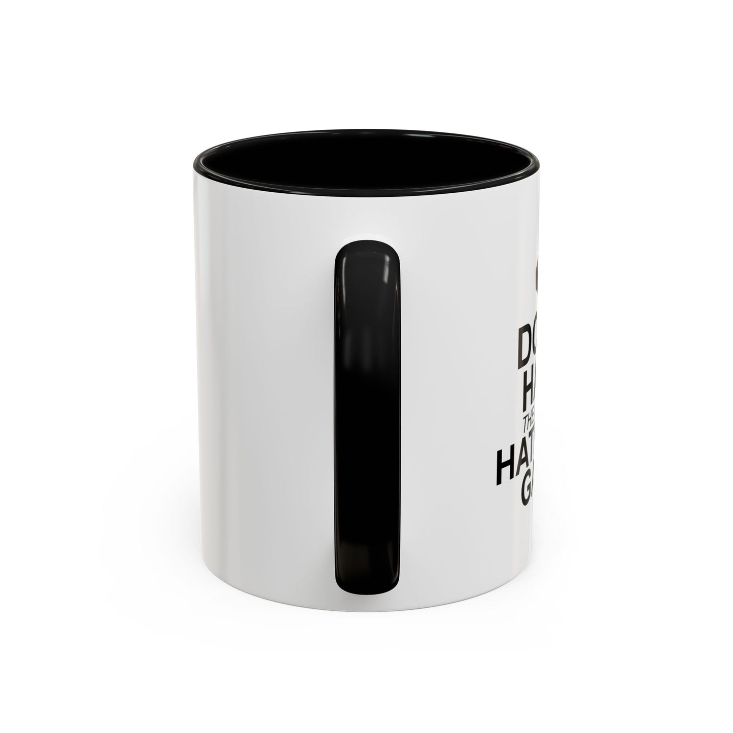 HATE THE GAME Accent BiColor Funny Sarcastic Mug