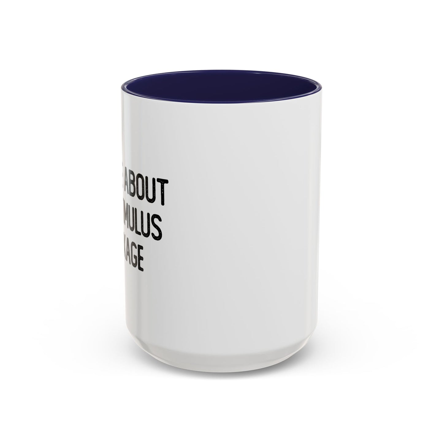 MY STIMULUS PACKAGE Accent BiColor Funny Sarcastic Mug