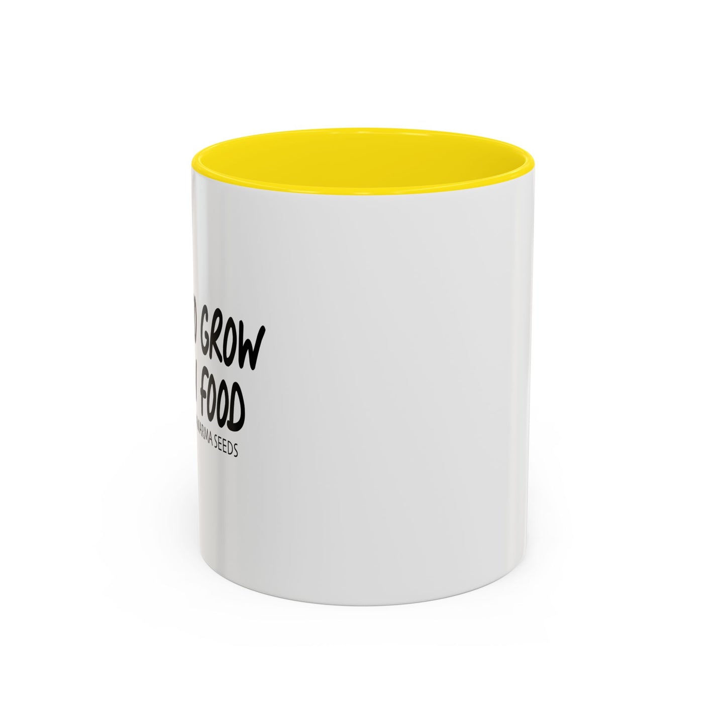 SHAWARMA SEEDS Accent BiColor Funny Sarcastic Mug