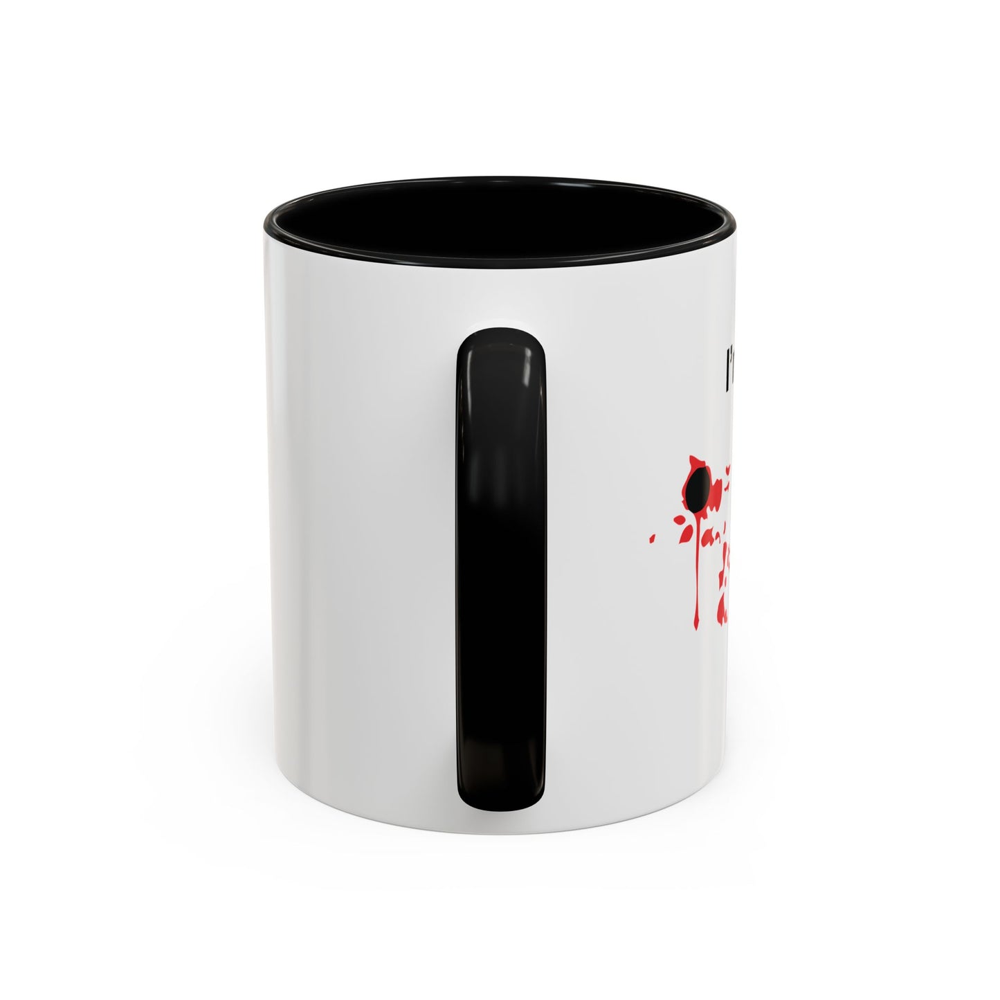 I'M FINE Accent BiColor Funny Sarcastic Mug