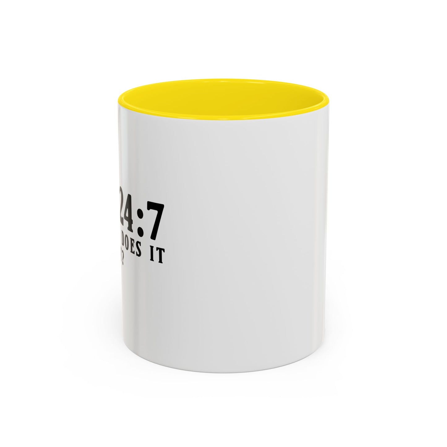 HOW MUCH DOES IT COST? Accent BiColor Funny Sarcastic Mug