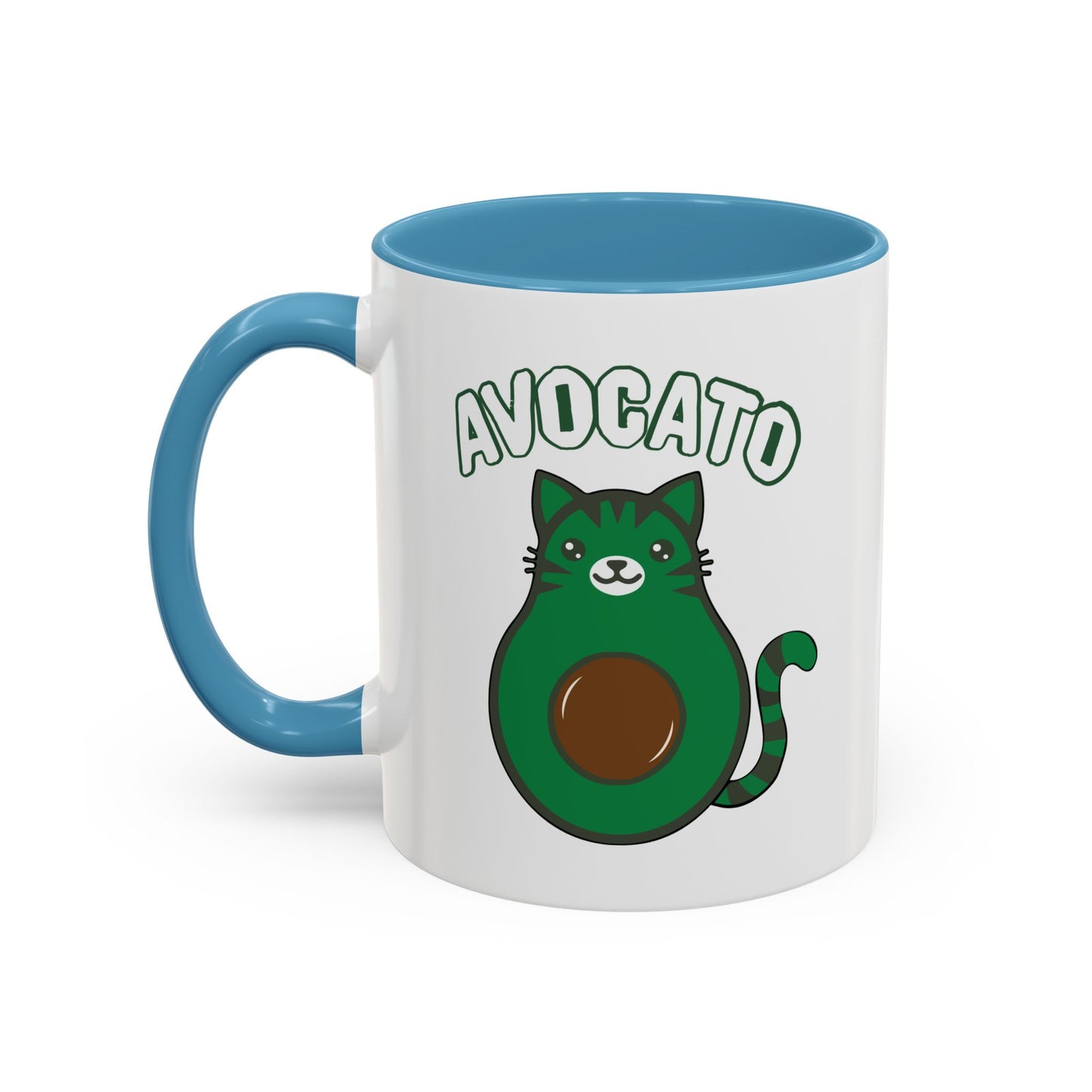 AVOCATO Accent BiColor Funny Sarcastic Mug