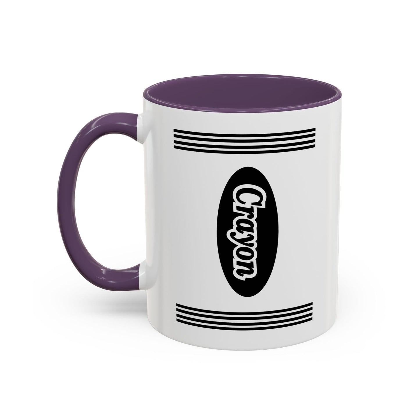 CRAYON Accent BiColor Funny Sarcastic Mug