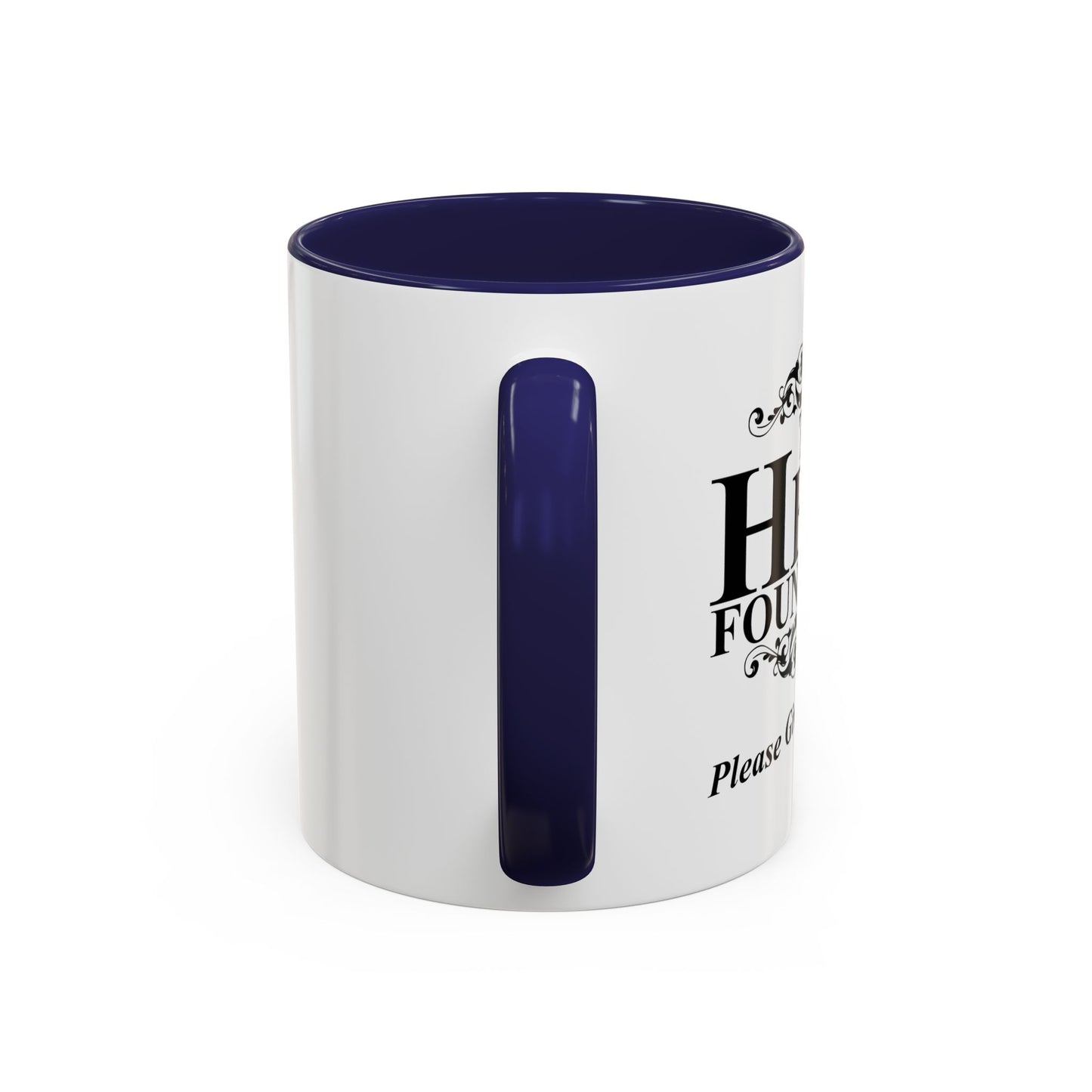 Please Give Generously Accent BiColor Funny Sarcastic Mug