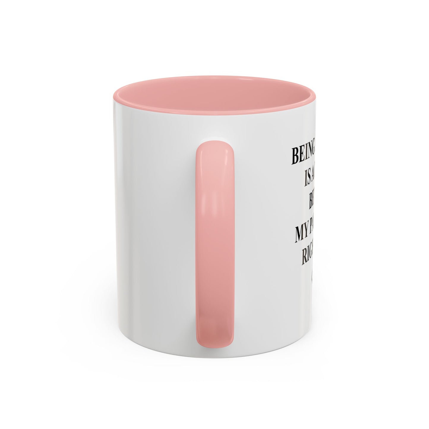 BETOND MY PAY GRADE Accent BiColor Funny Sarcastic Mug