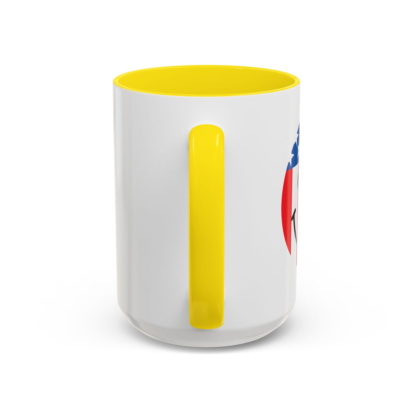 USA SMILY FLAG Accent BiColor Funny Sarcastic Mug