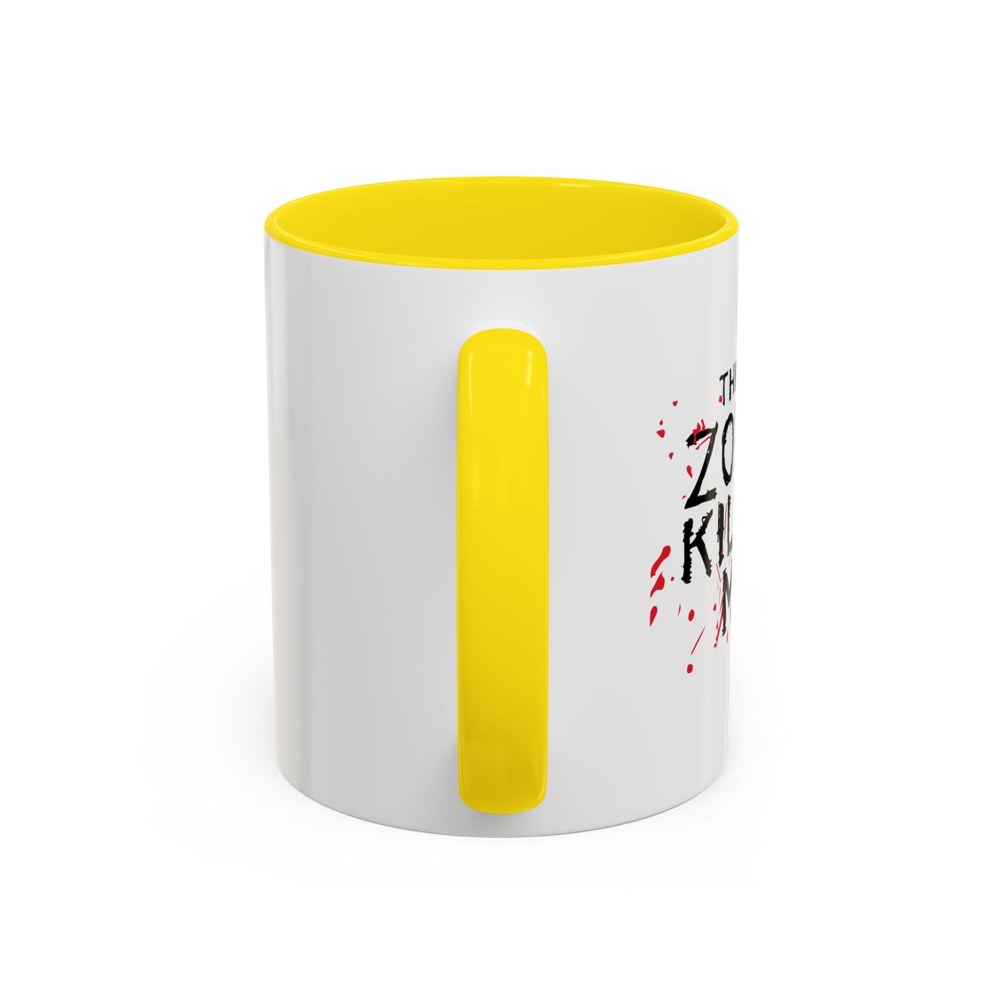 THIS IS MY ZOMBIE KILLING Accent BiColor Mug