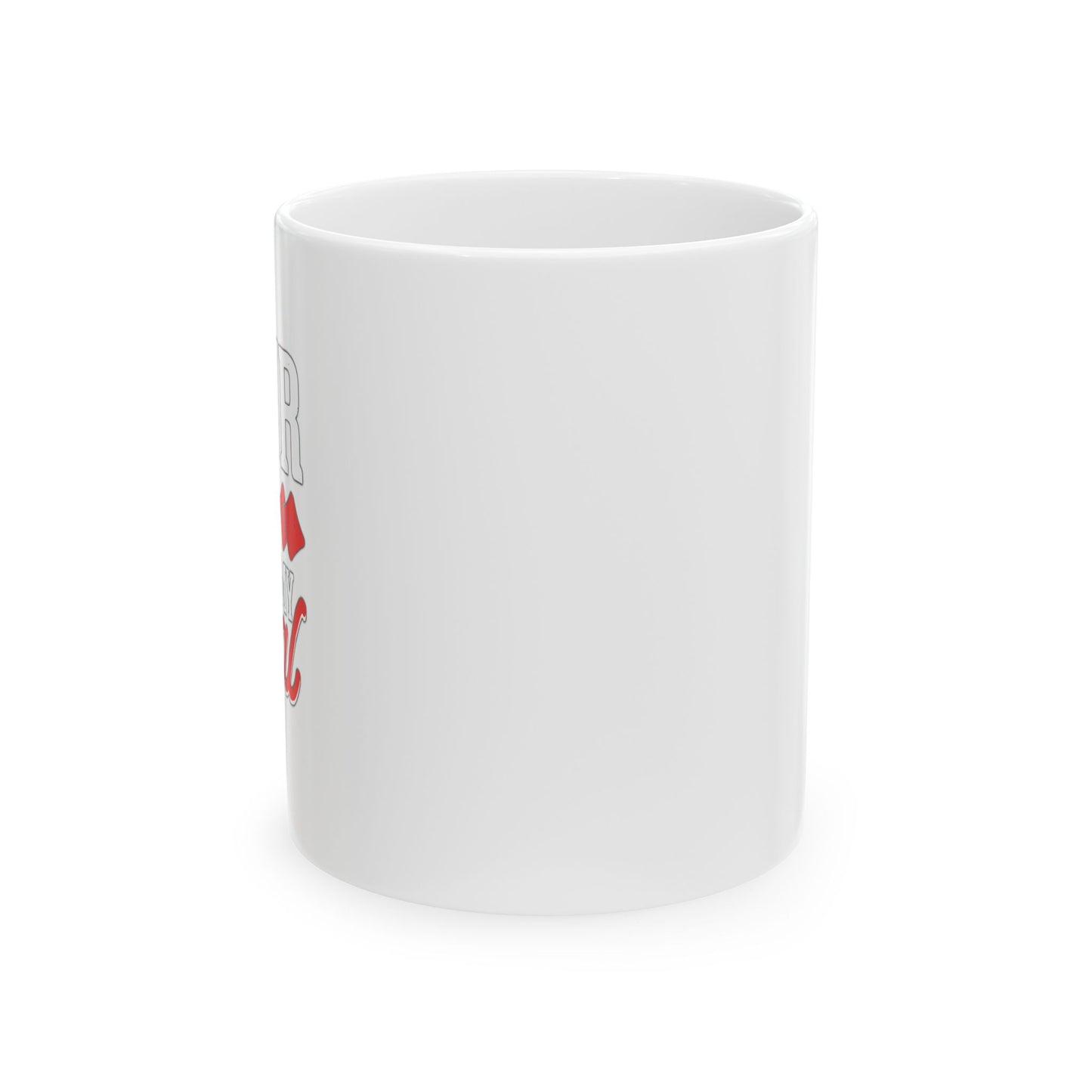 YOUR HOLE IS MY GOAL FUNNY SARCASTIC WHITE MUG