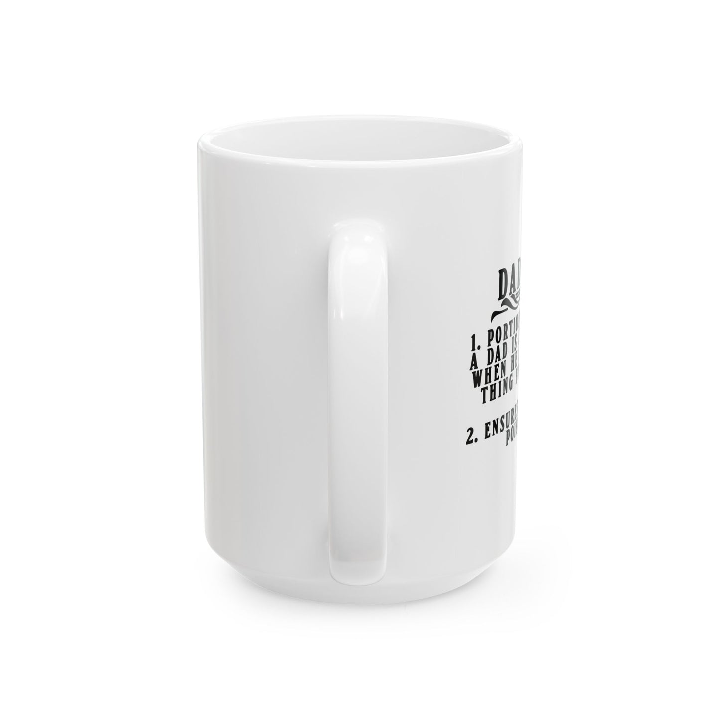 DAD TAX FUNNY SARCASTIC MUG