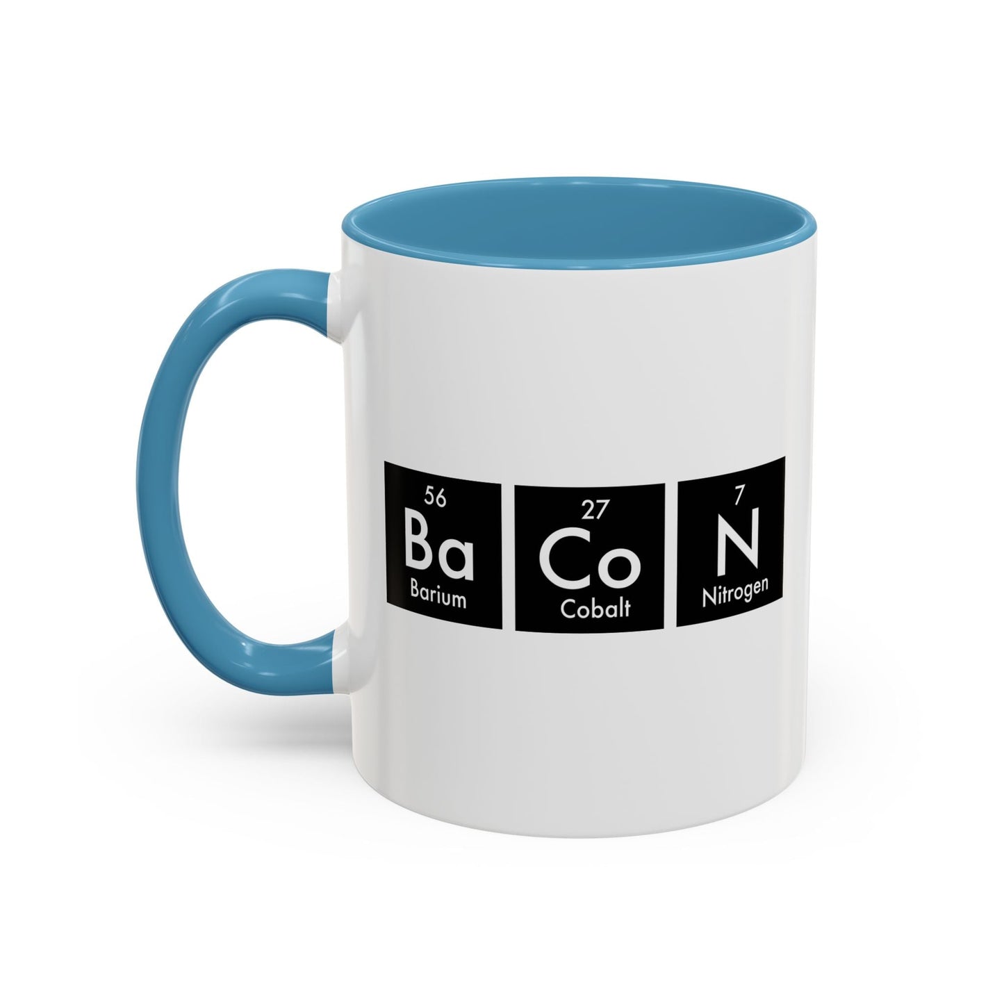 BACON ELEMENT Accent BiColor Funny Sarcastic Mug